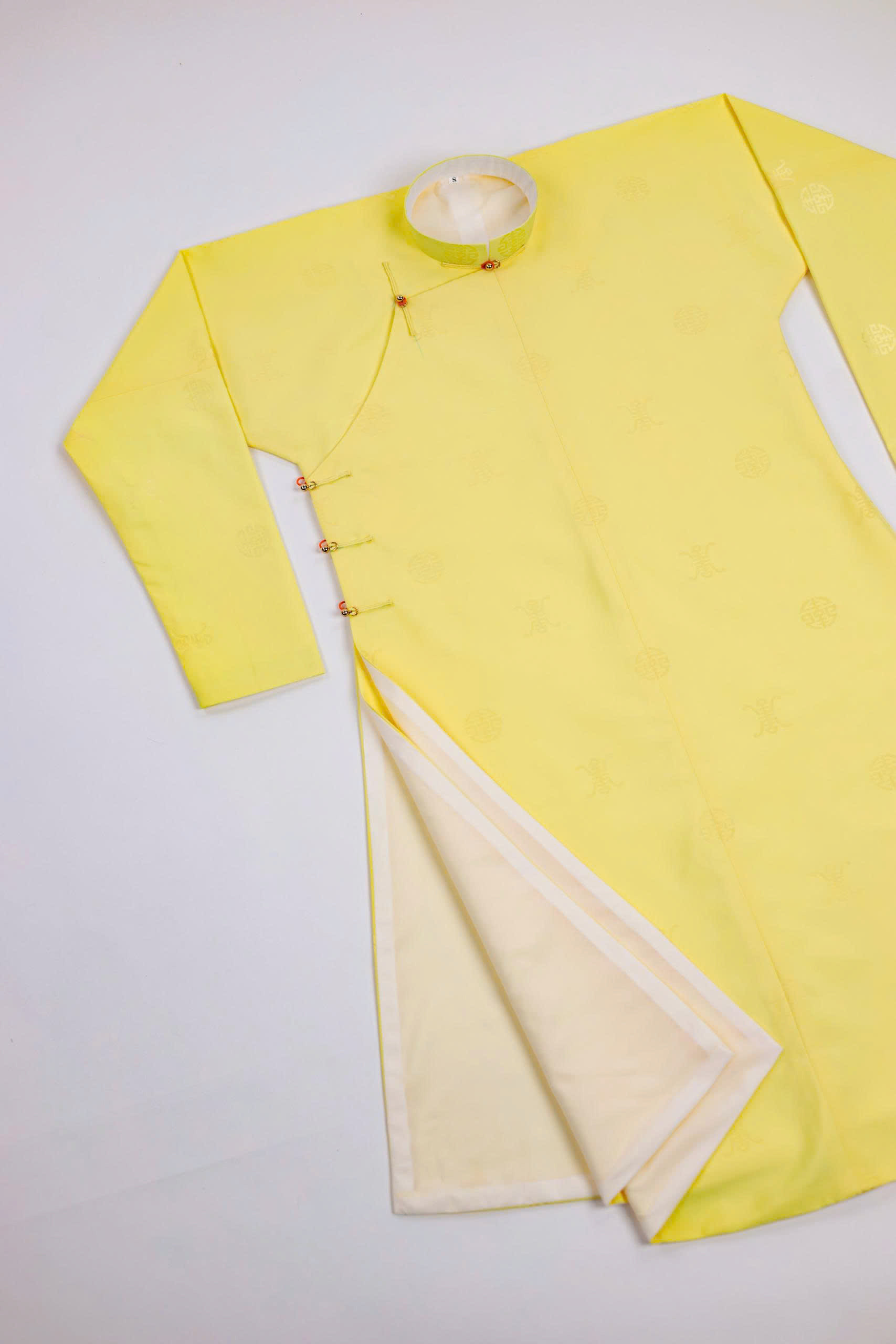 Áo dài Ngũ thân Lụa Hàn Quốc