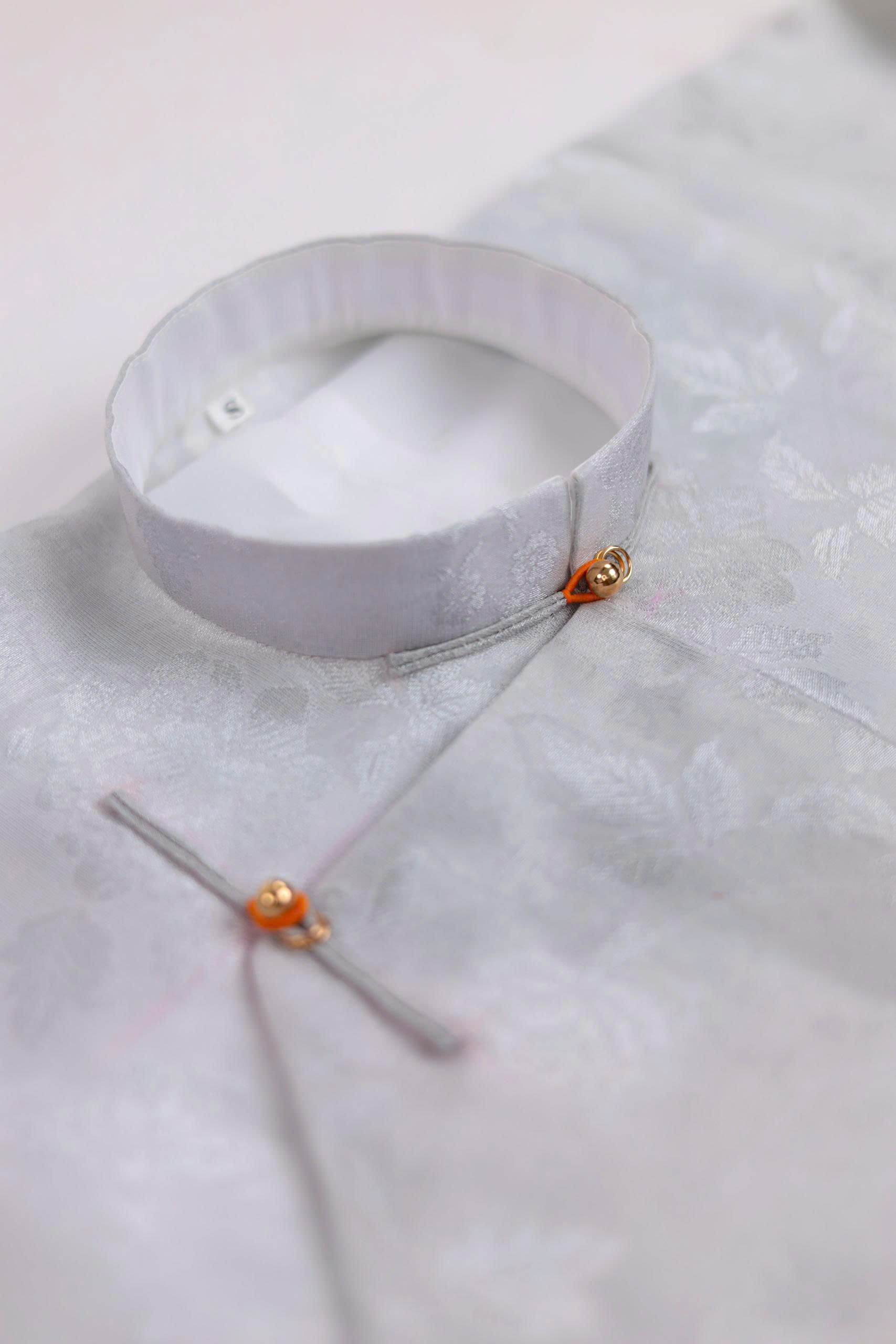 Áo dài Ngũ thân Sa Hàn Quốc