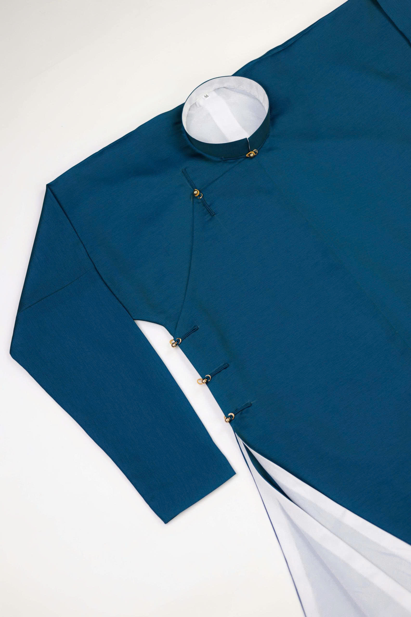 Áo dài Ngũ thân Lụa Tơ Tằm Nhân Tạo