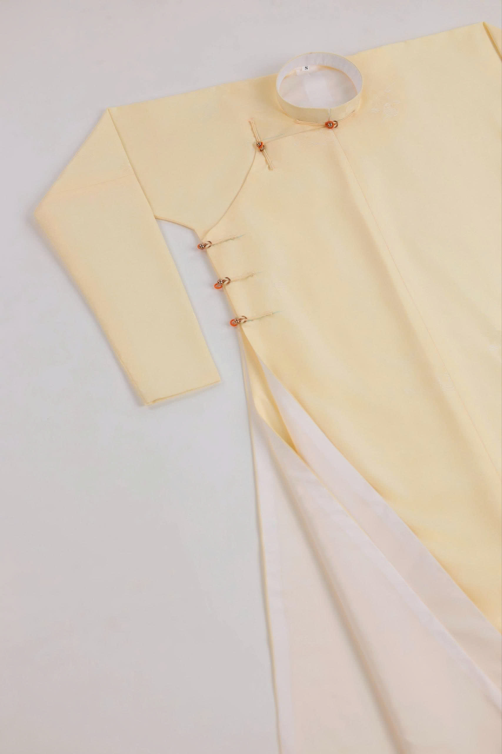 Áo dài Ngũ thân Sa Hàn Quốc