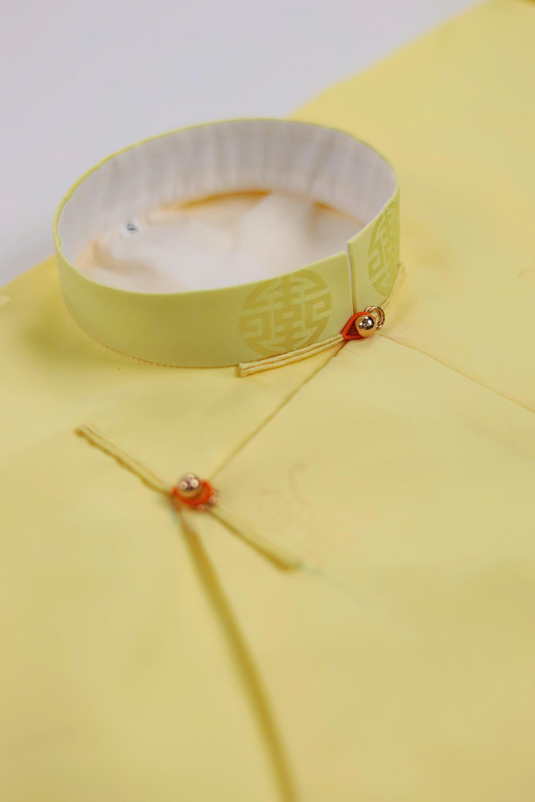 Áo dài Ngũ thân Lụa Hàn Quốc