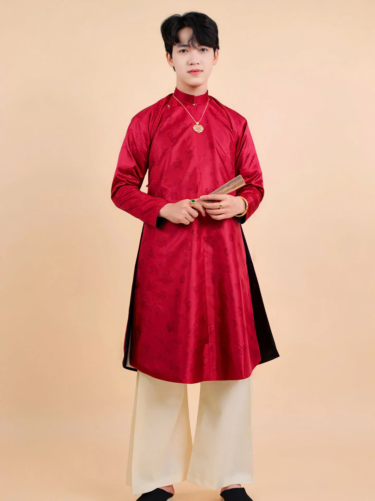 Áo dài ngũ thân Jami