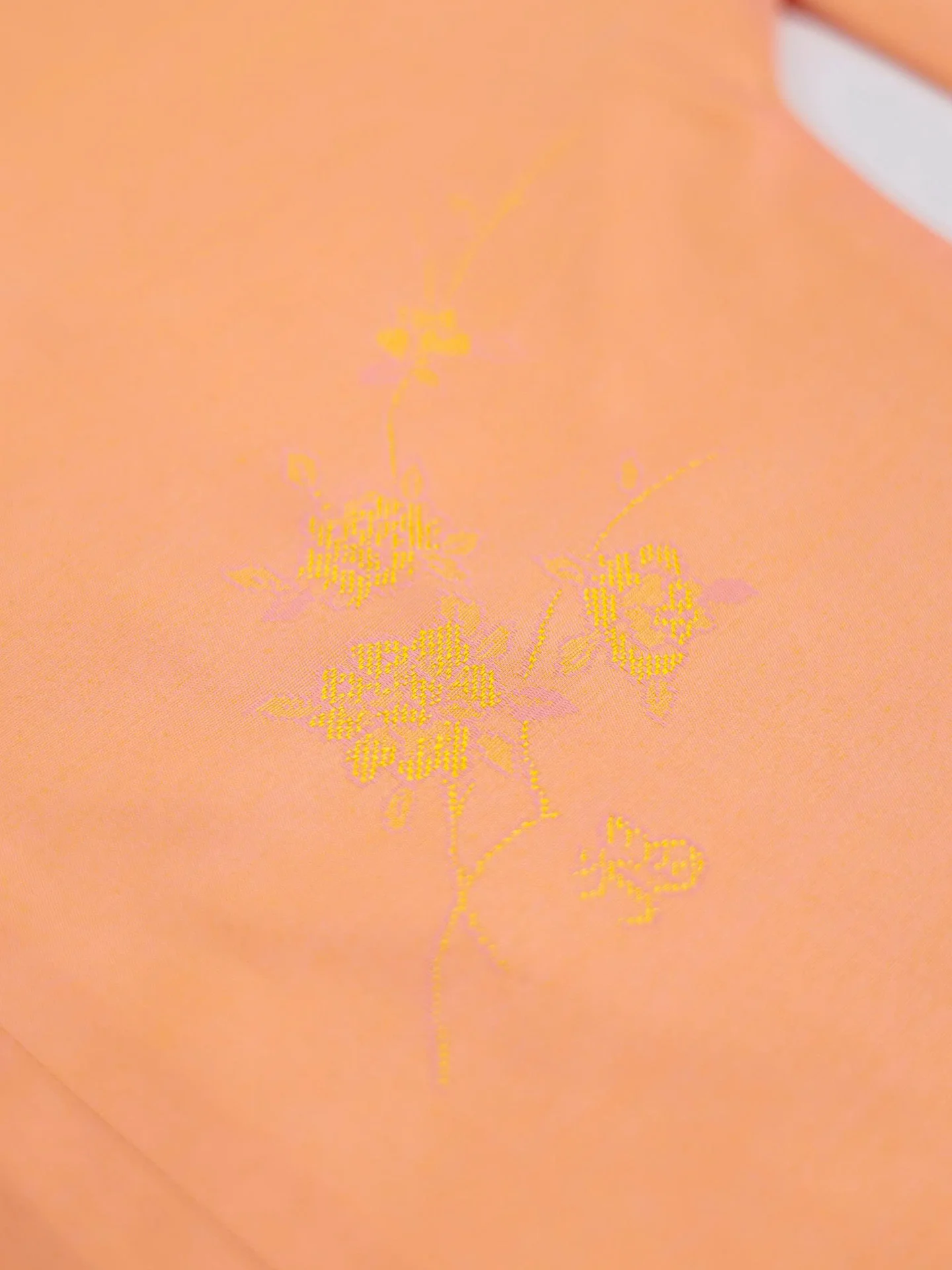 Áo dài ngũ thân Sa Hàn Quốc