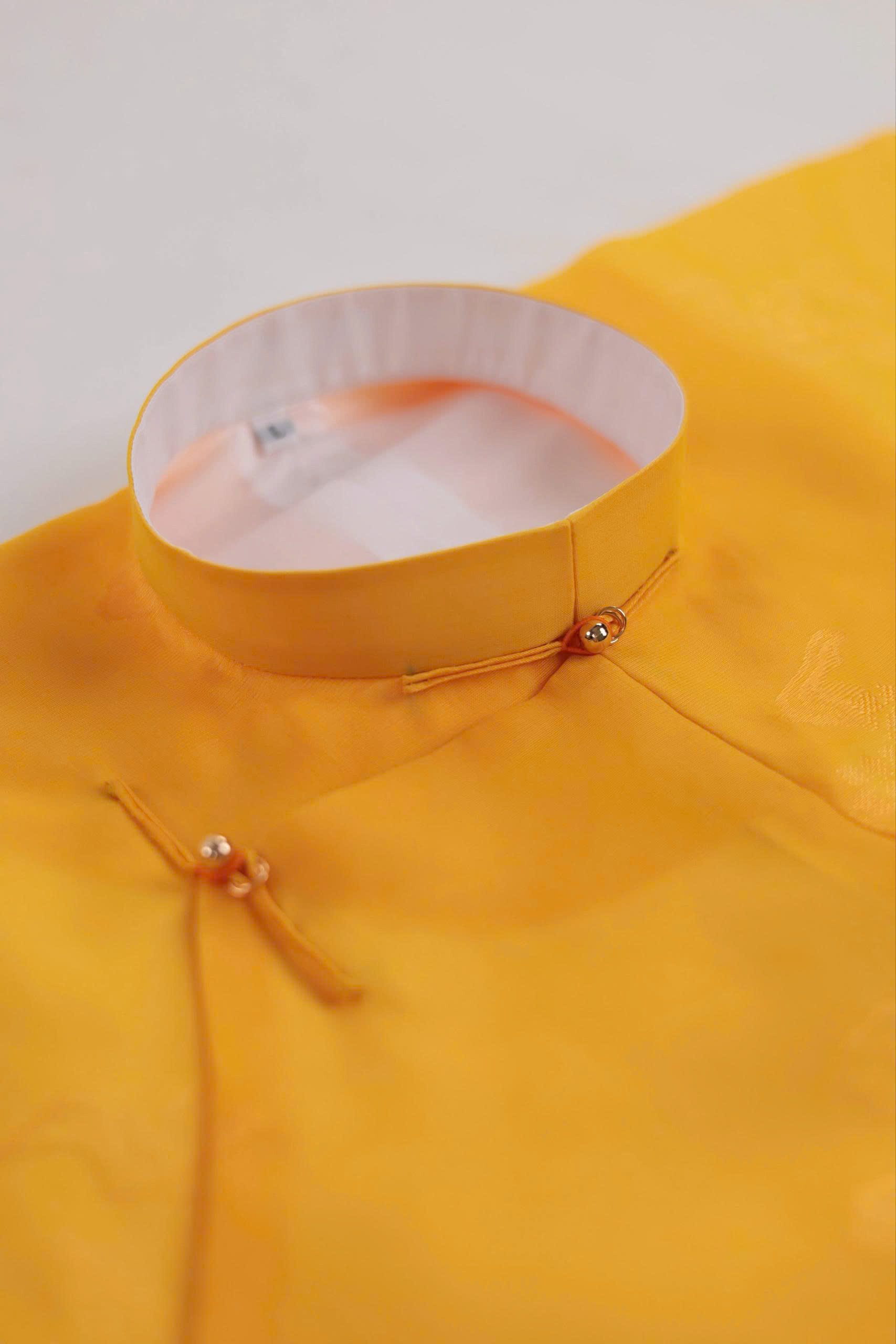 Áo dài Ngũ thân Sa Hàn Quốc