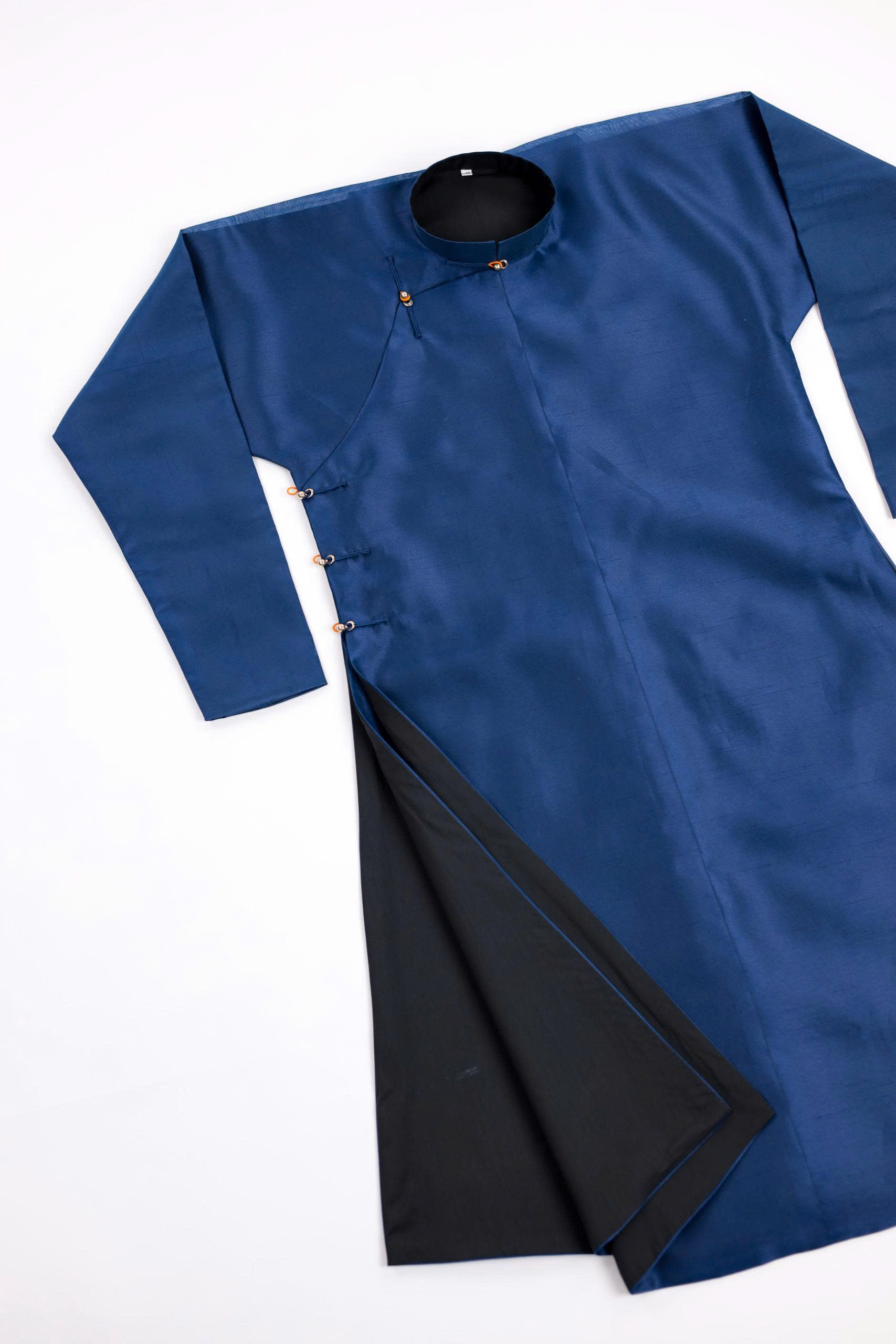 Áo dài Ngũ thân Sa Hàn Quốc