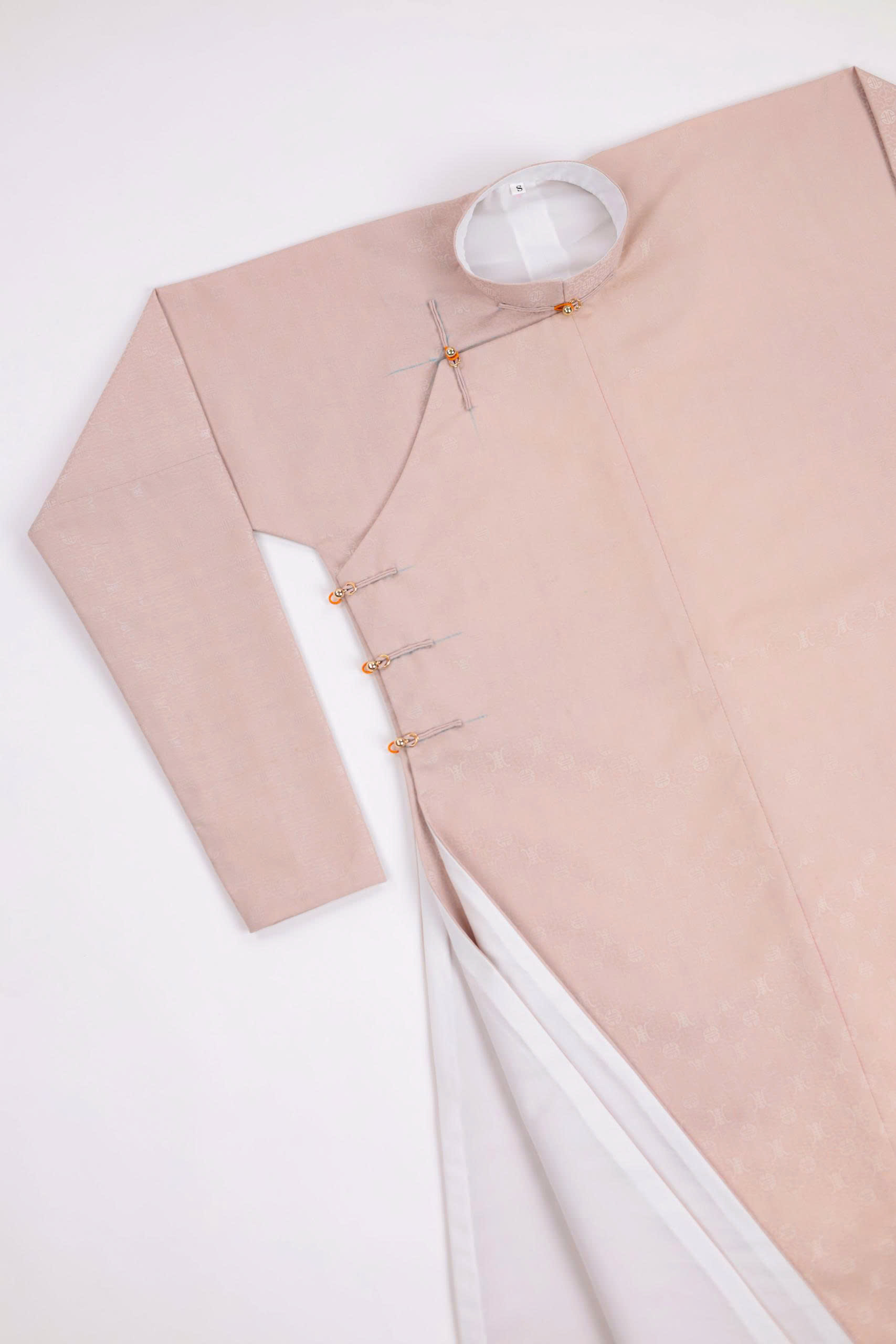 Áo dài Ngũ thân Lụa Hàn Quốc