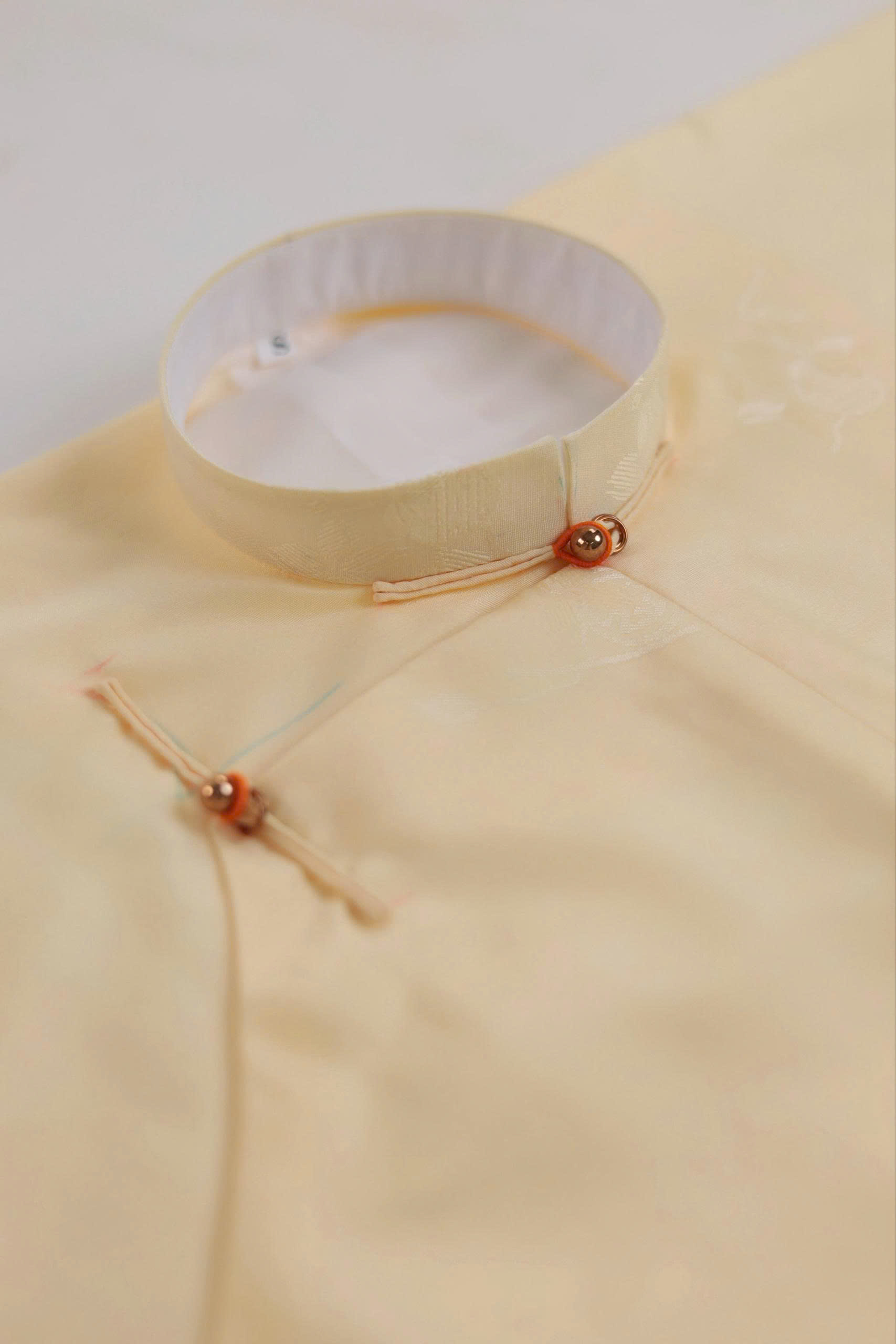 Áo dài Ngũ thân Sa Hàn Quốc