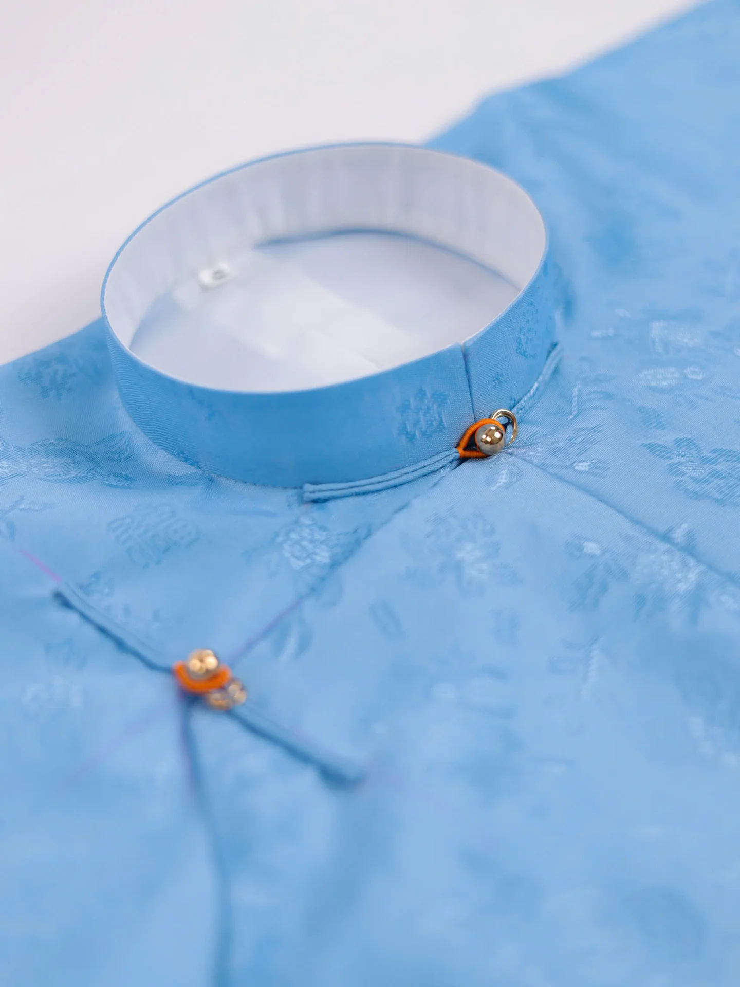 Áo dài ngũ thân Sa Hàn Quốc