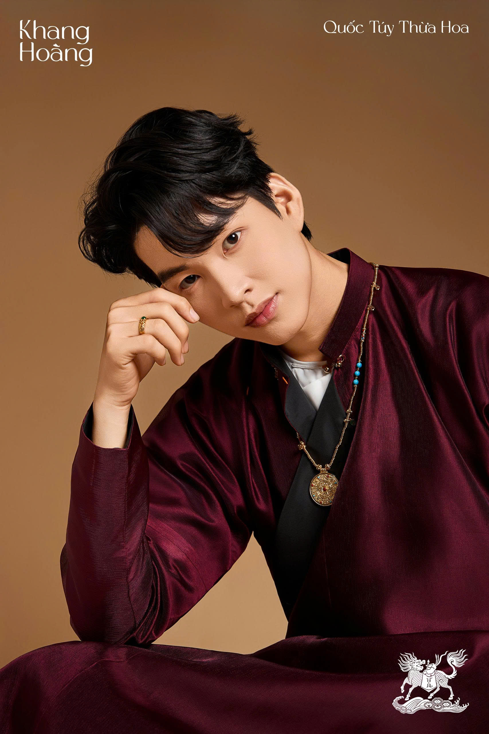 Áo dài Ngũ Thân Sa Cát - Nam (SC_13)