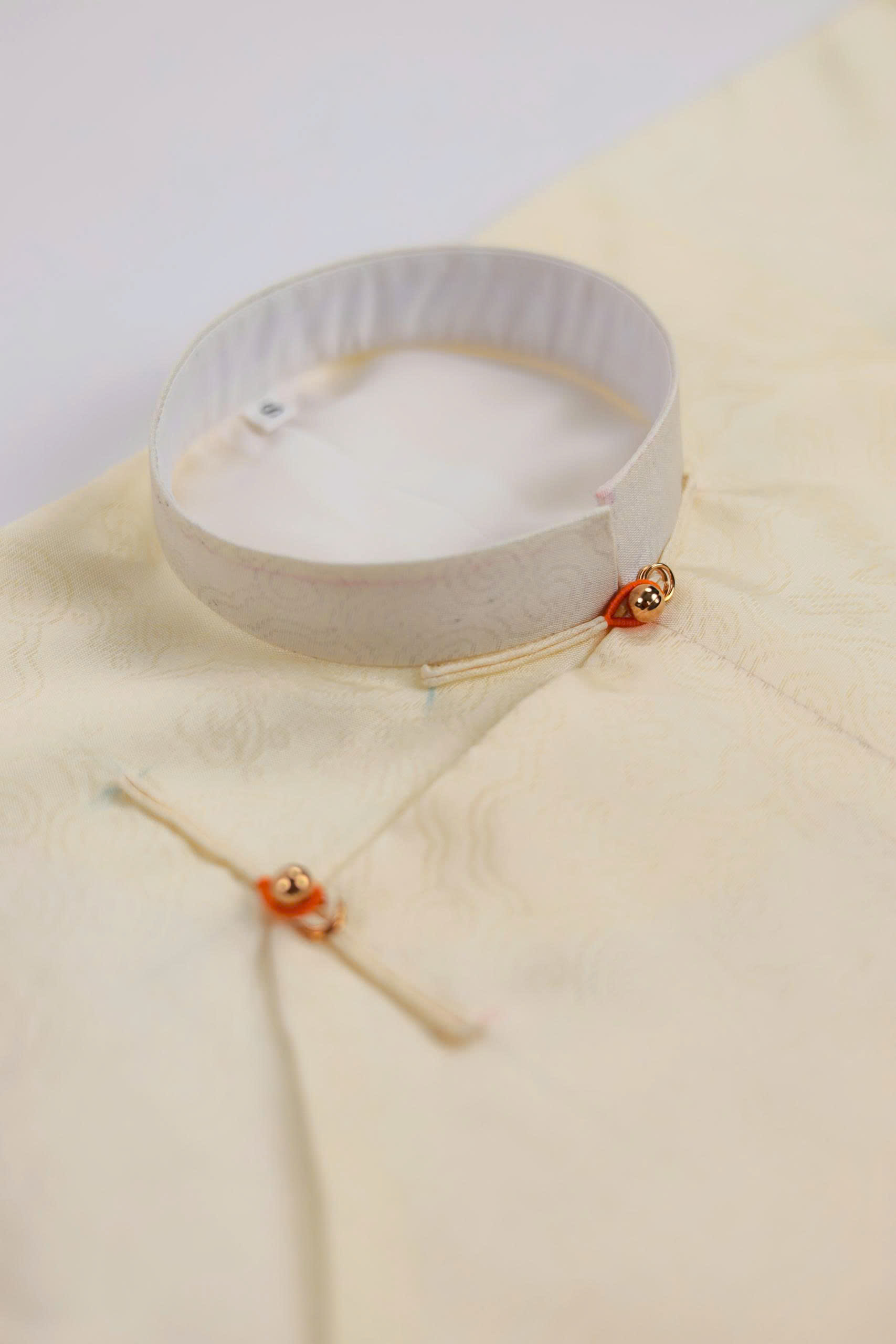 Áo dài Ngũ thân Sa Vân Mây