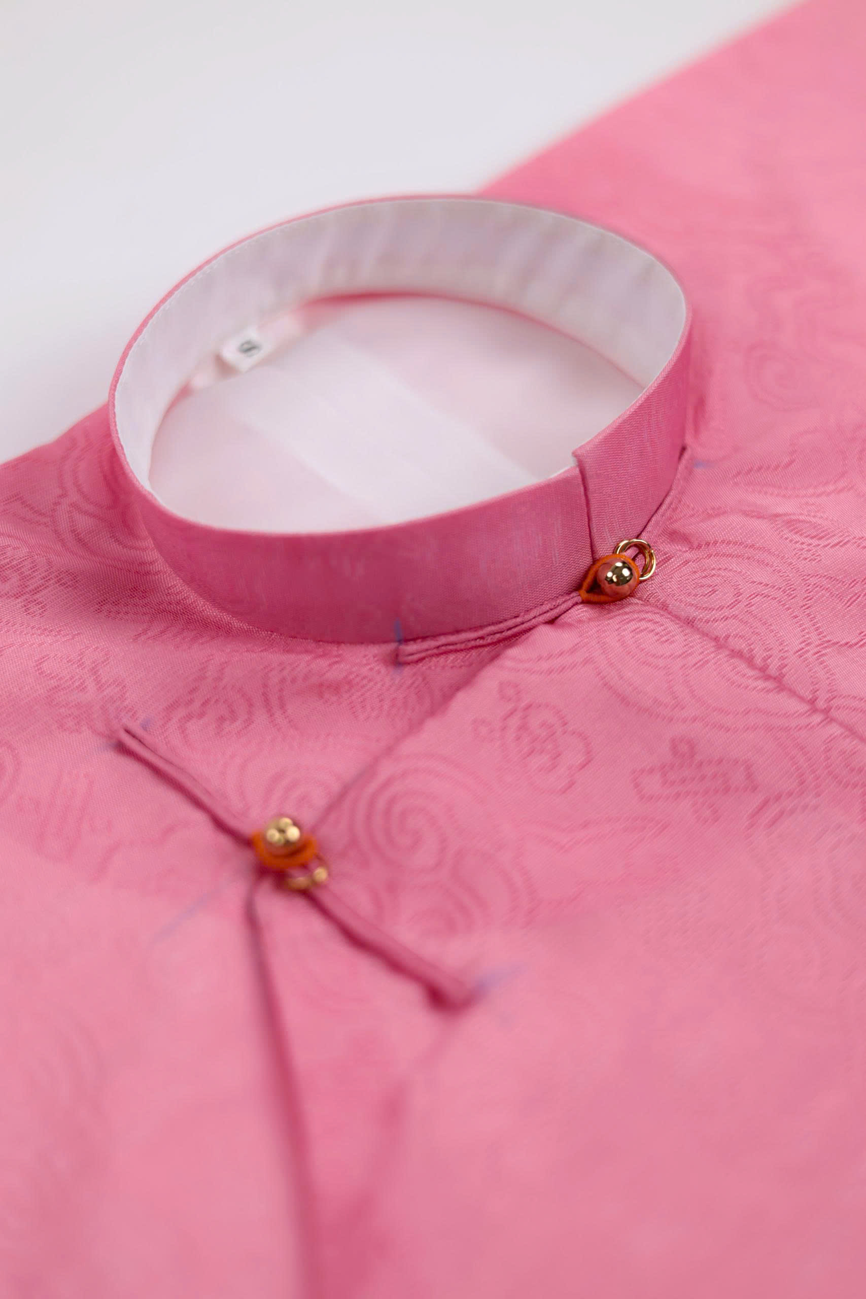 Áo dài Ngũ thân Sa Vân Mây