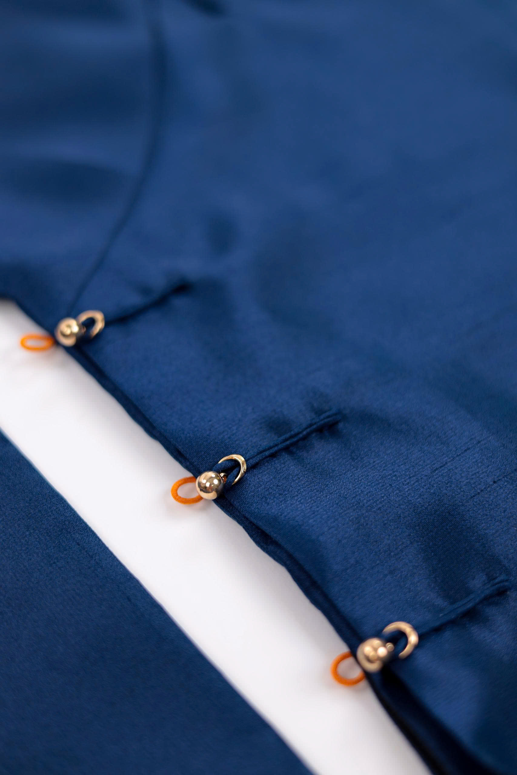 Áo dài Ngũ thân Sa Hàn Quốc