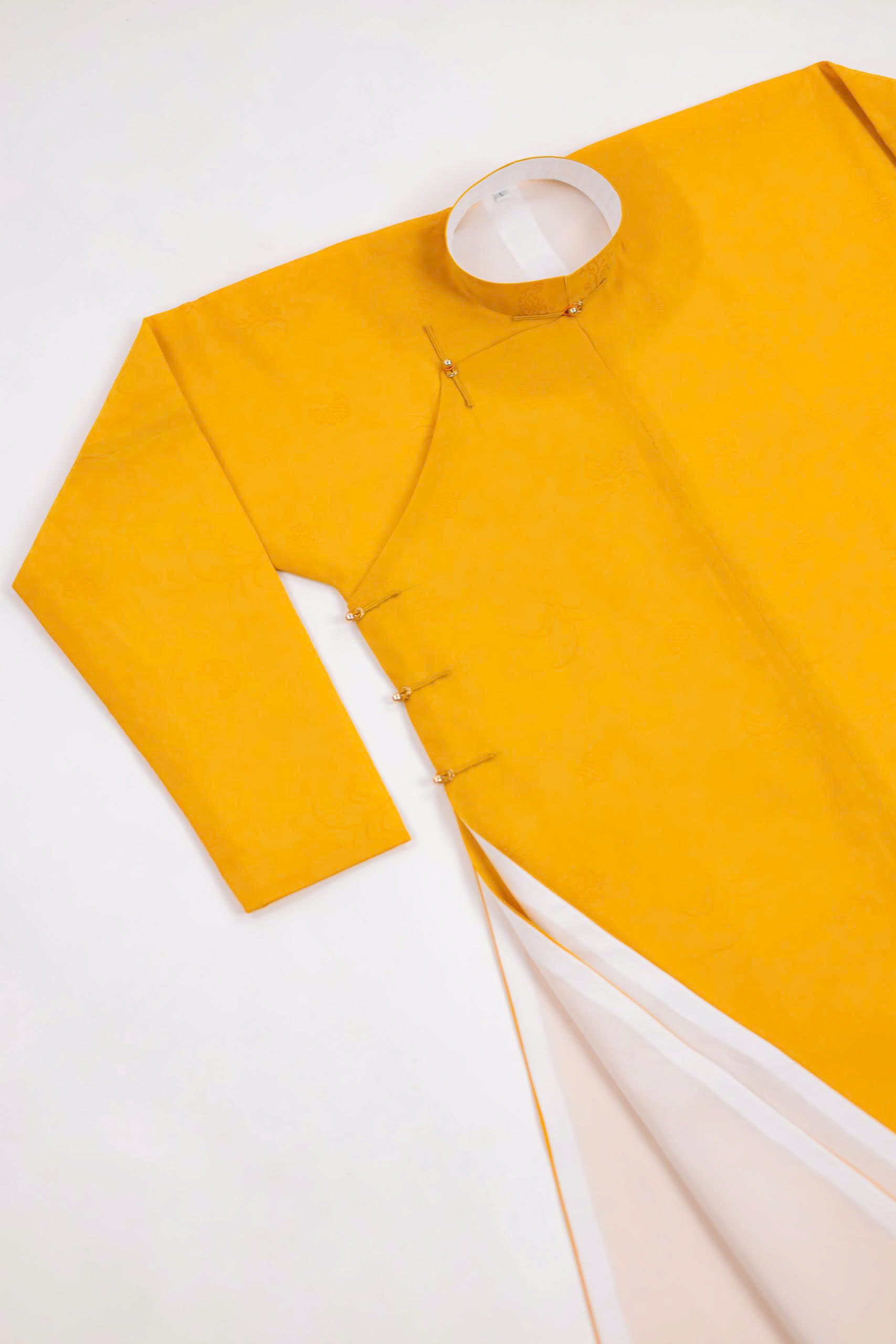 Áo dài Ngũ thân Lụa Hàn Quốc