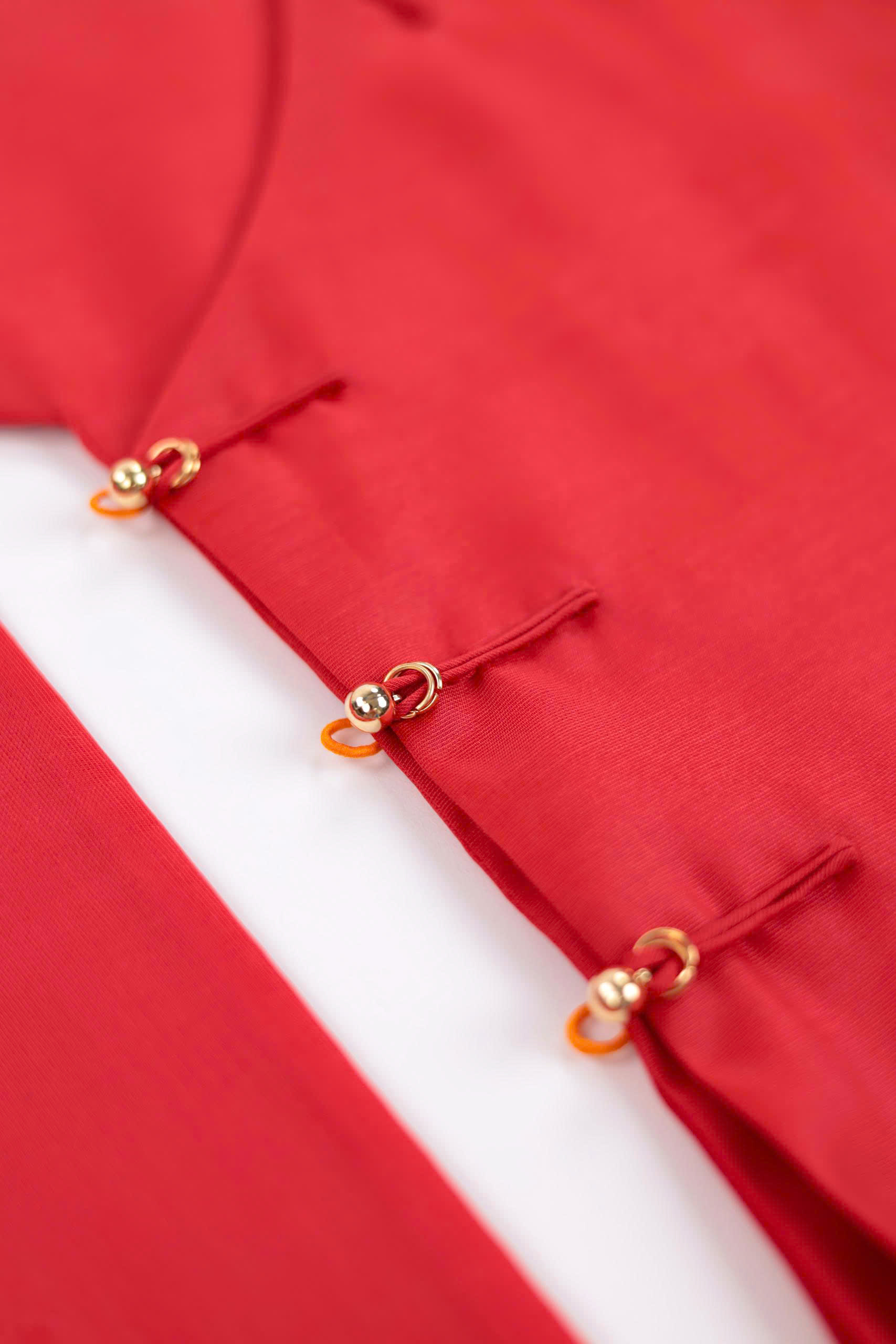 Áo dài Ngũ thân Sa Hàn Quốc