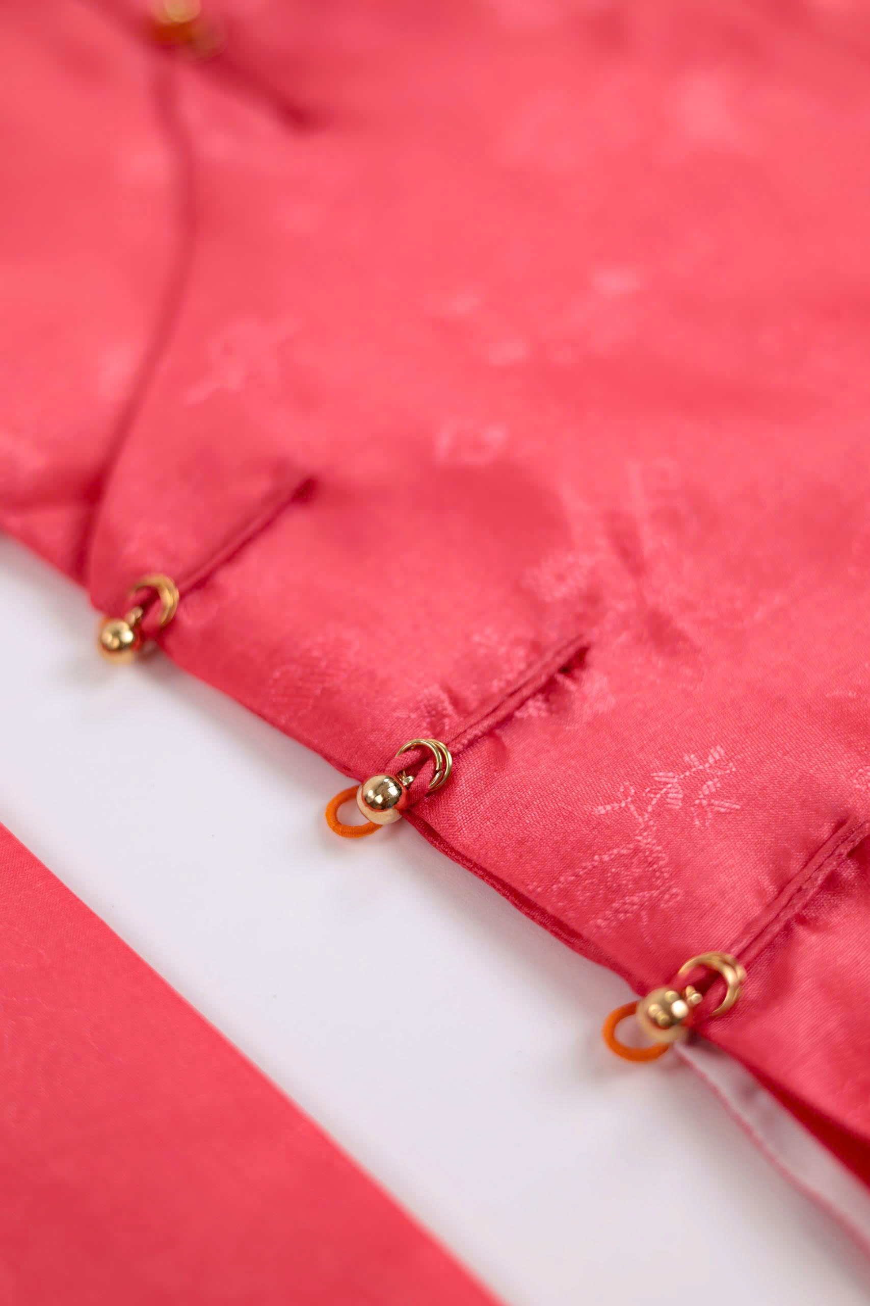 Áo dài Ngũ thân Sa Hàn Quốc