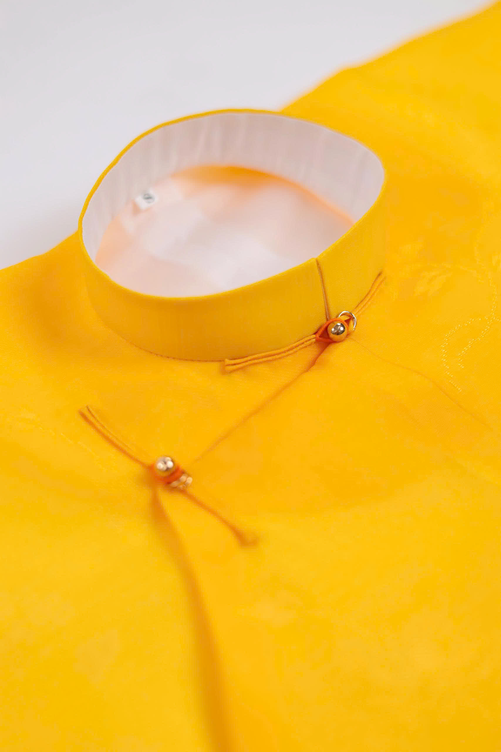 Áo dài Ngũ thân Sa Hàn Quốc