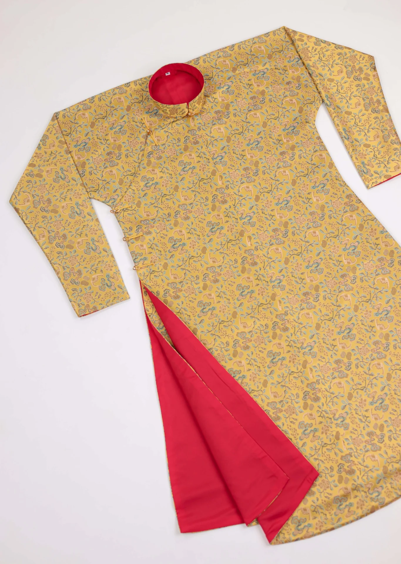 Áo dài ngũ thân Ngũ phúc bát bửu