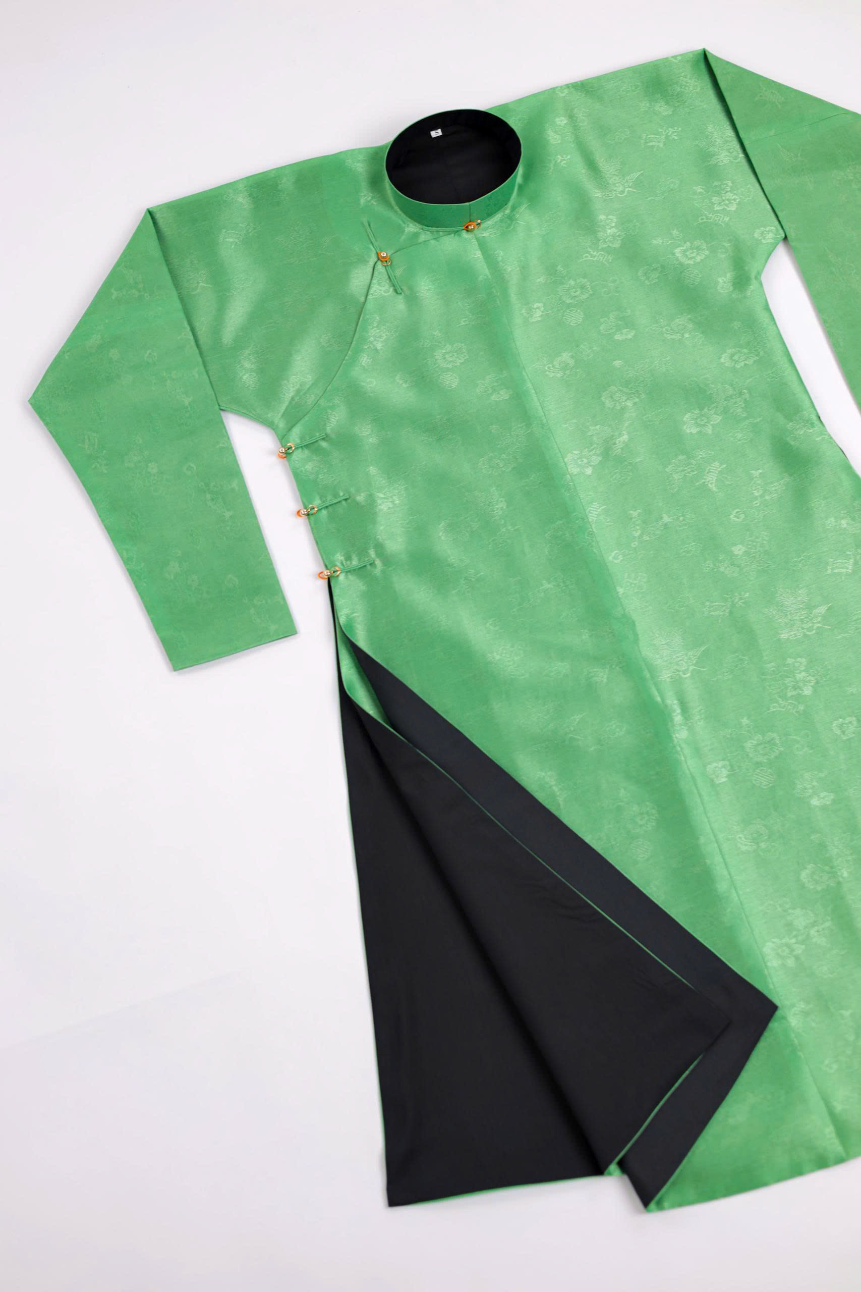 Áo dài Ngũ thân Sa Hàn Quốc