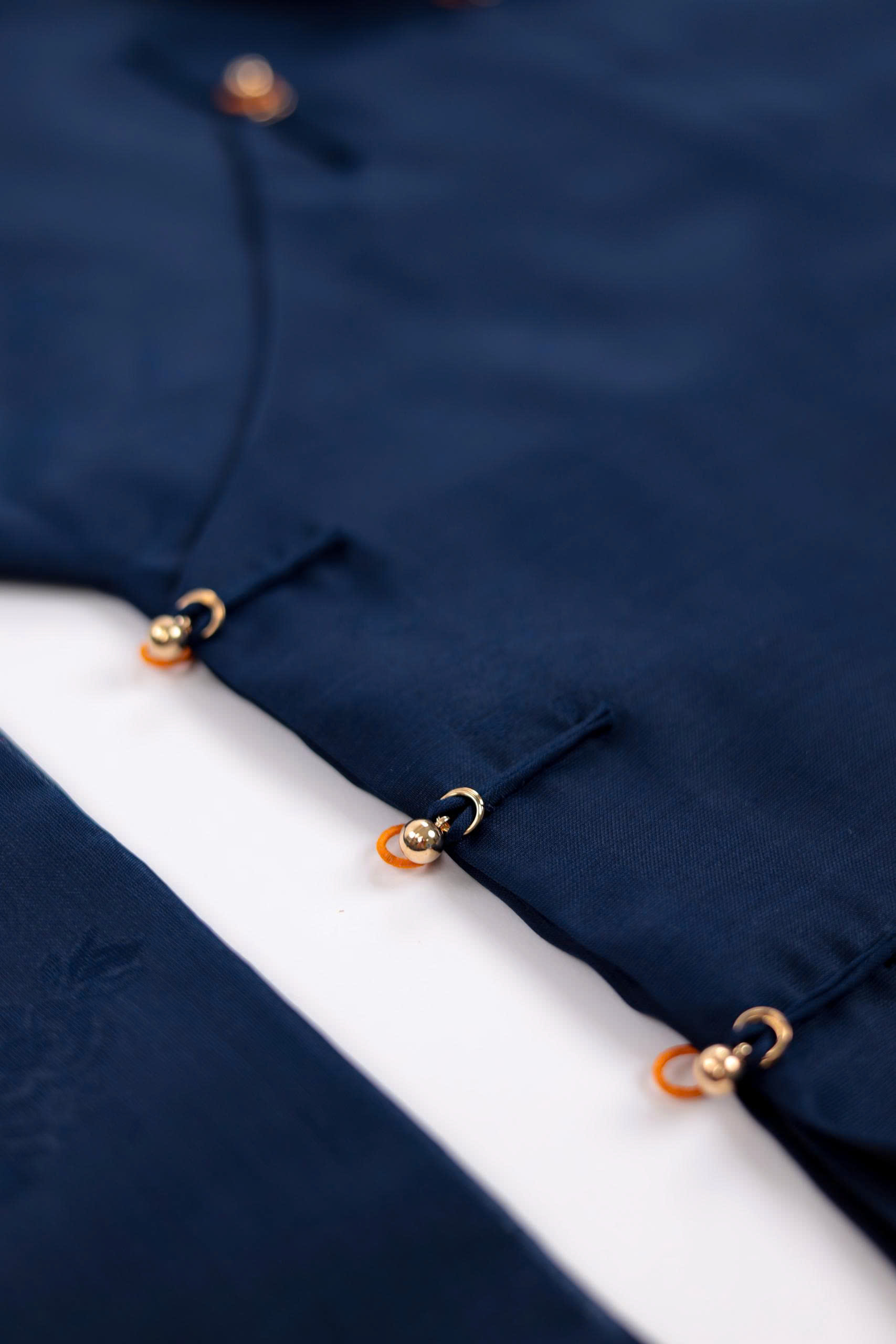 Áo dài Ngũ thân Sa Hàn Quốc