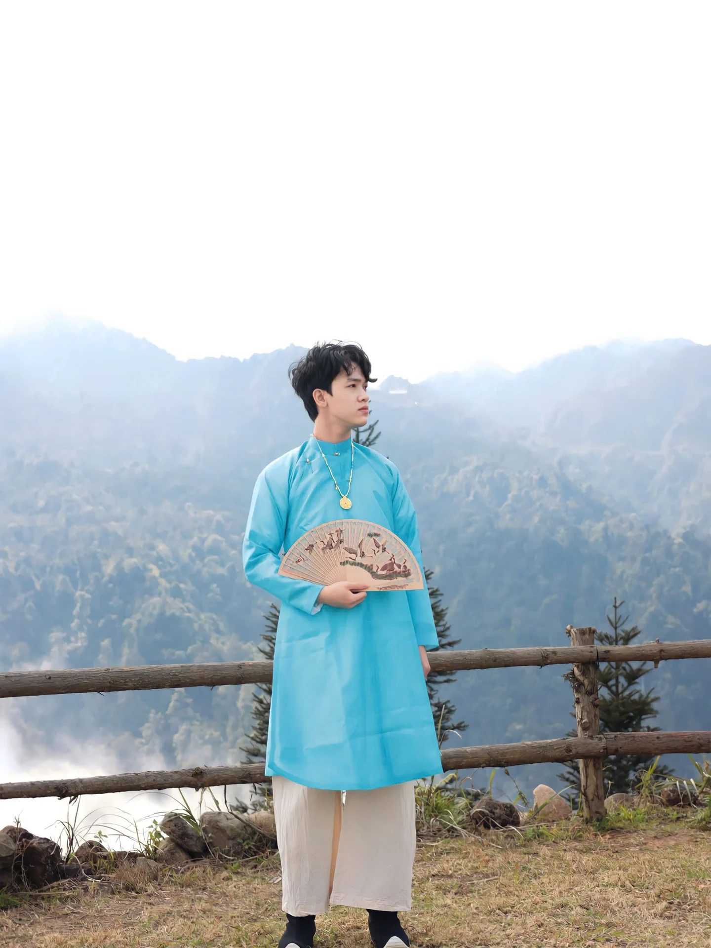 Áo dài ngũ thân Gapsa