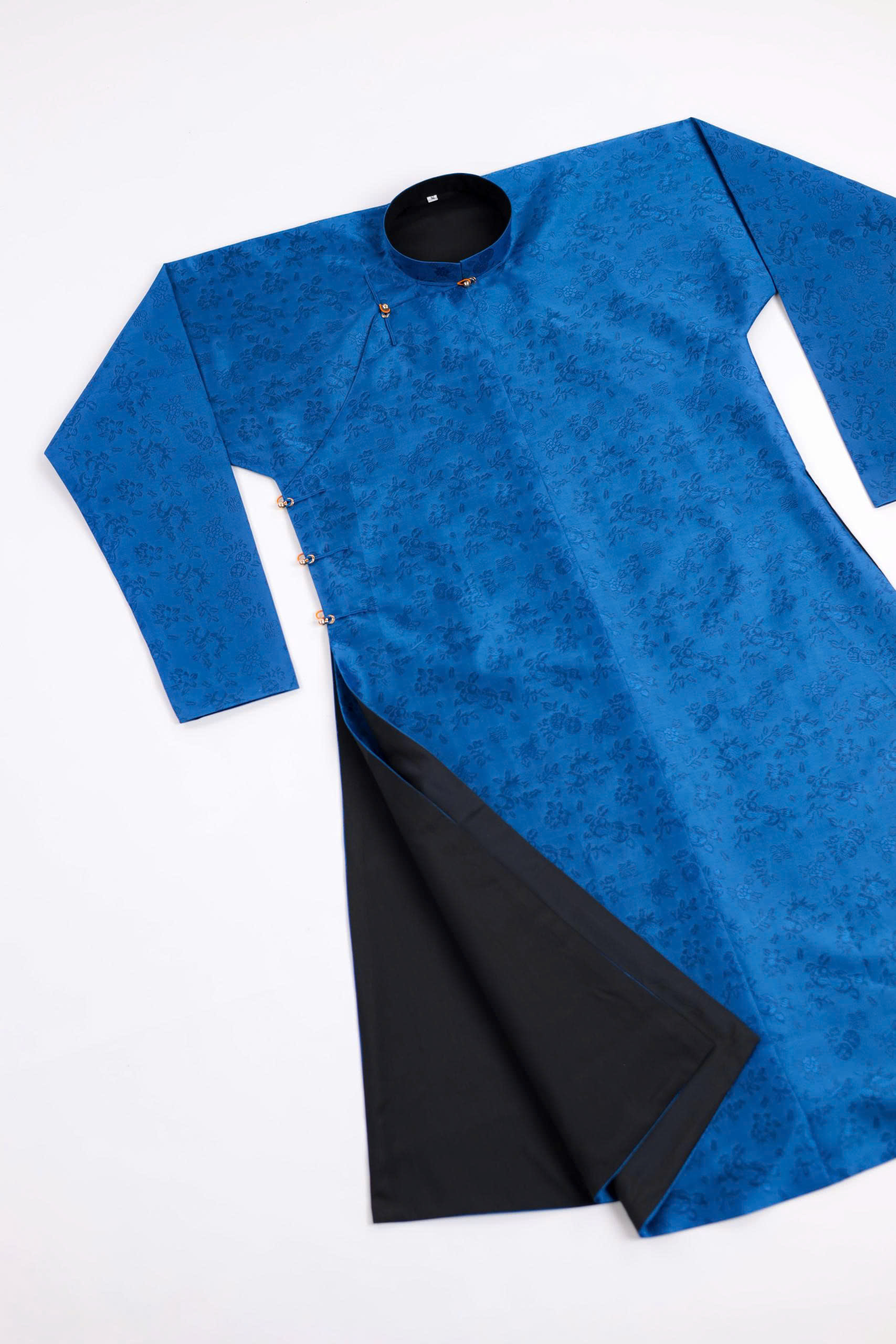 Áo dài Ngũ thân Sa Hàn Quốc