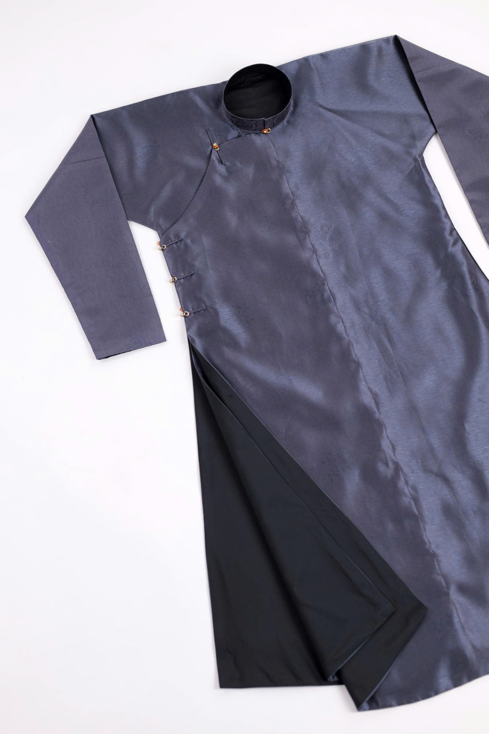 Áo dài Ngũ thân Sa Hàn Quốc