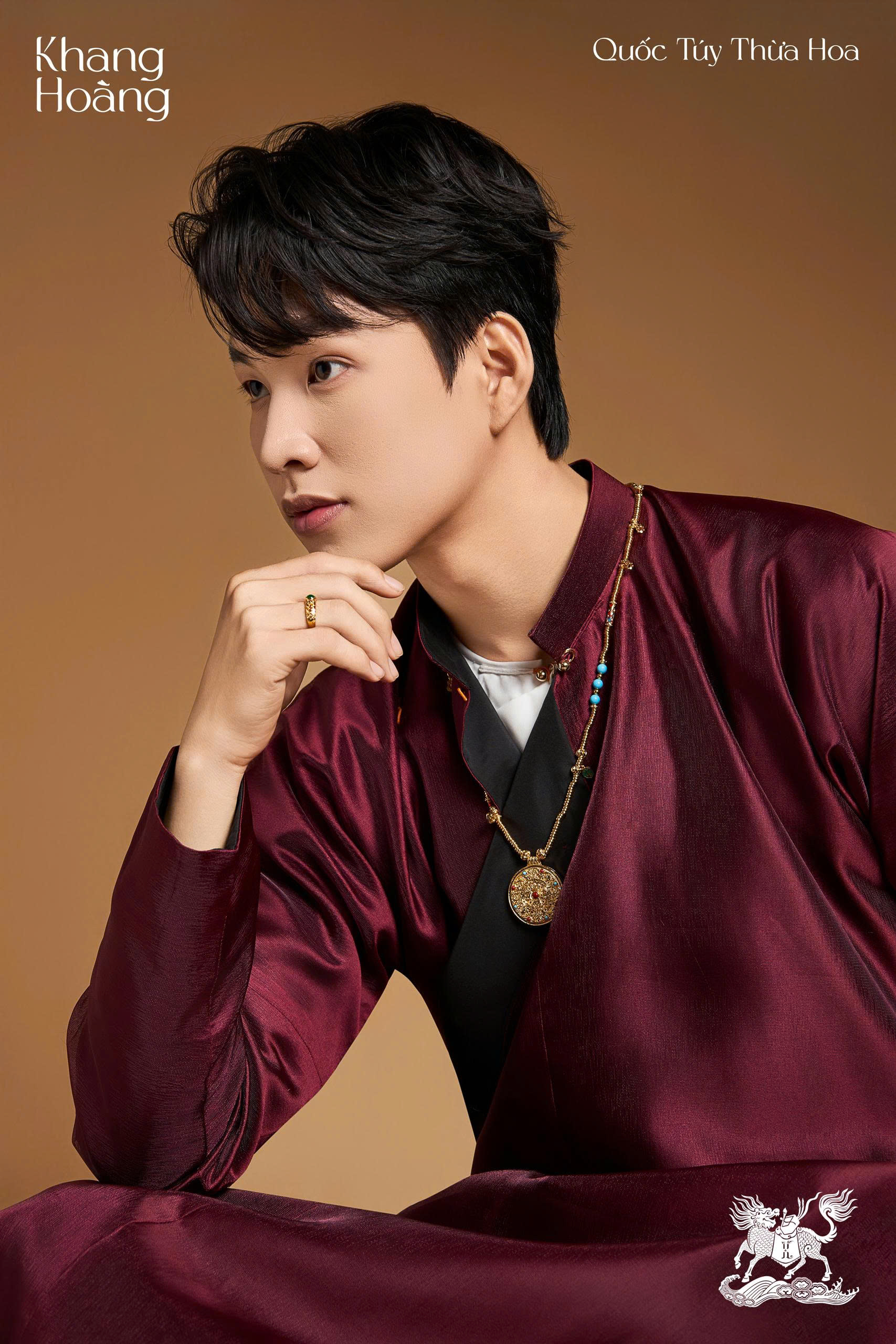 Áo dài Ngũ Thân Sa Cát - Nam (SC_13)