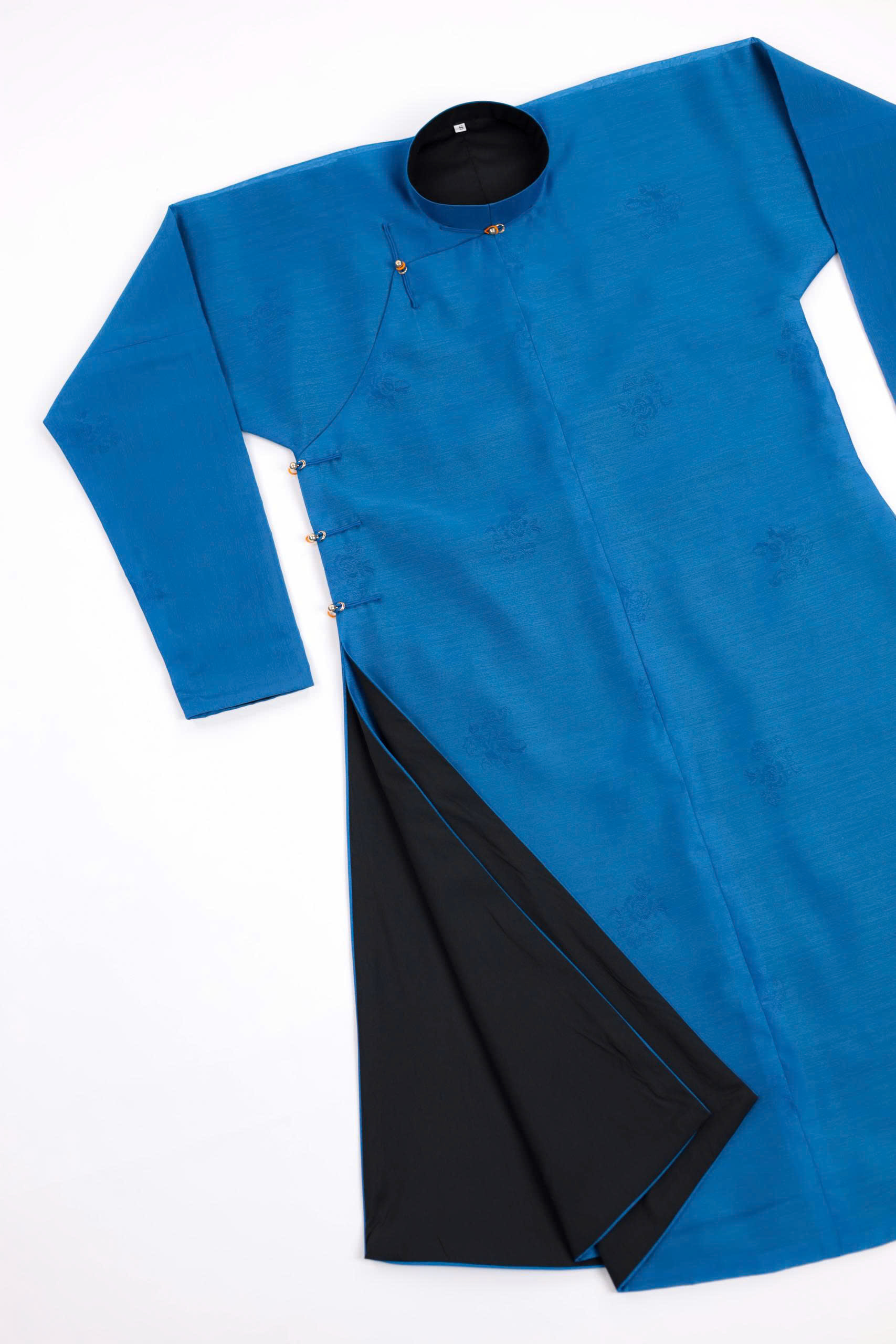 Áo dài Ngũ thân Sa Hàn Quốc