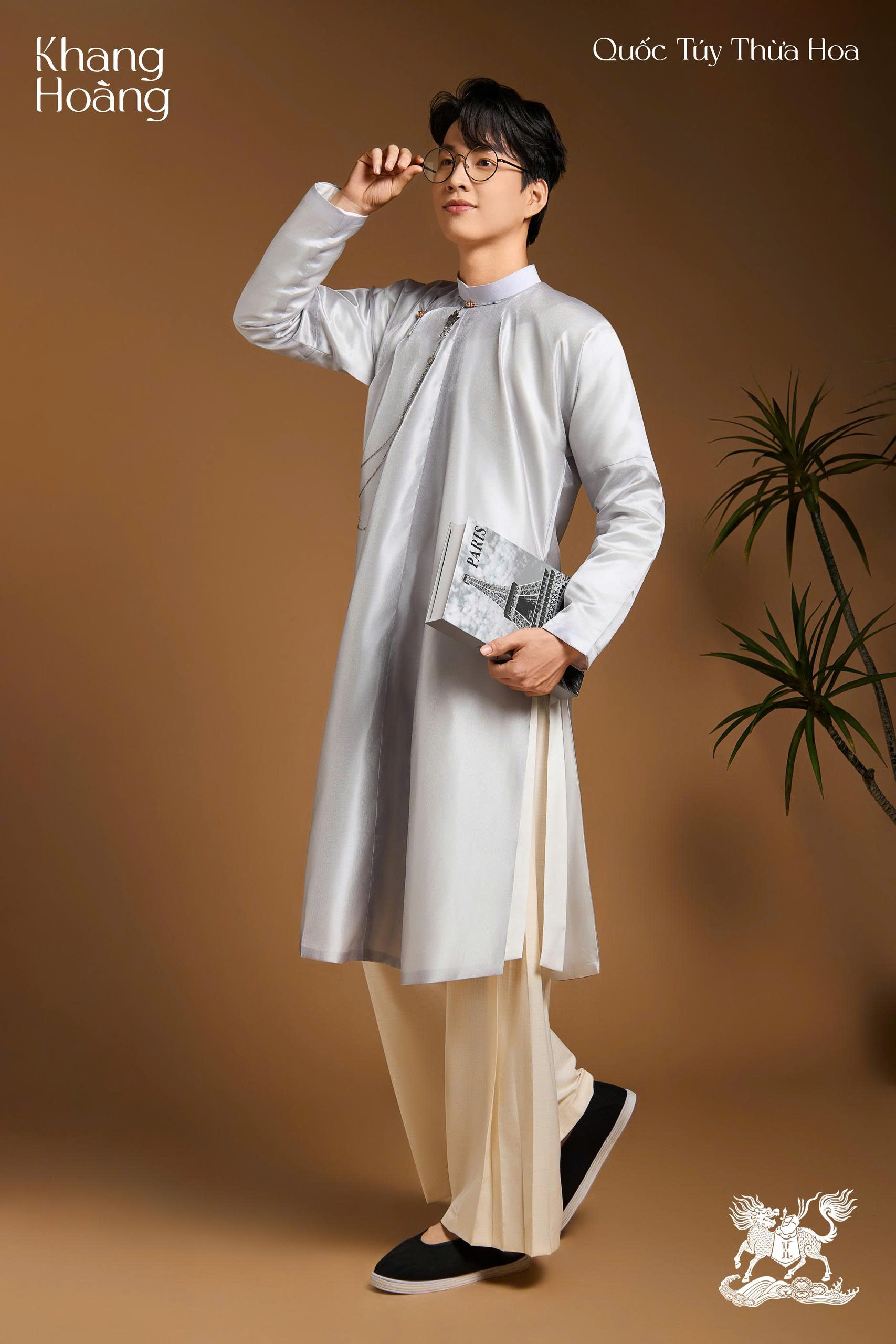 Áo dài Ngũ Thân Sa Cát - Nam (SC_09)