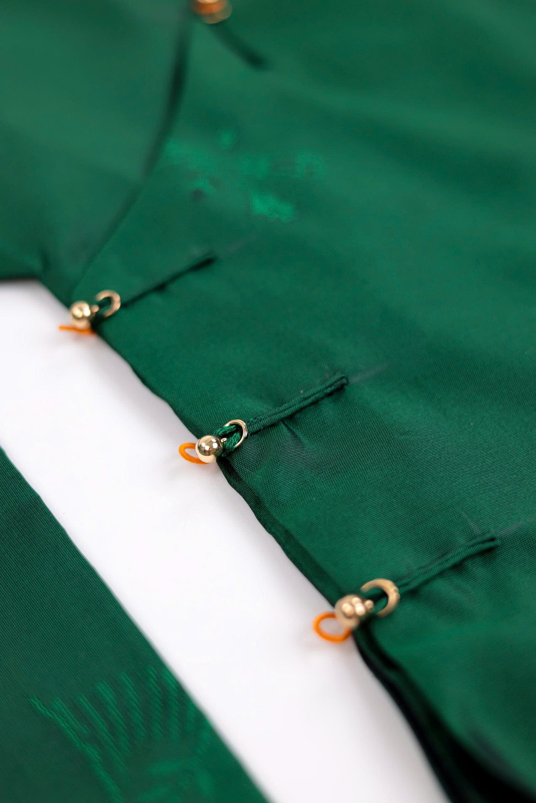 Áo dài Ngũ thân Sa Hàn Quốc