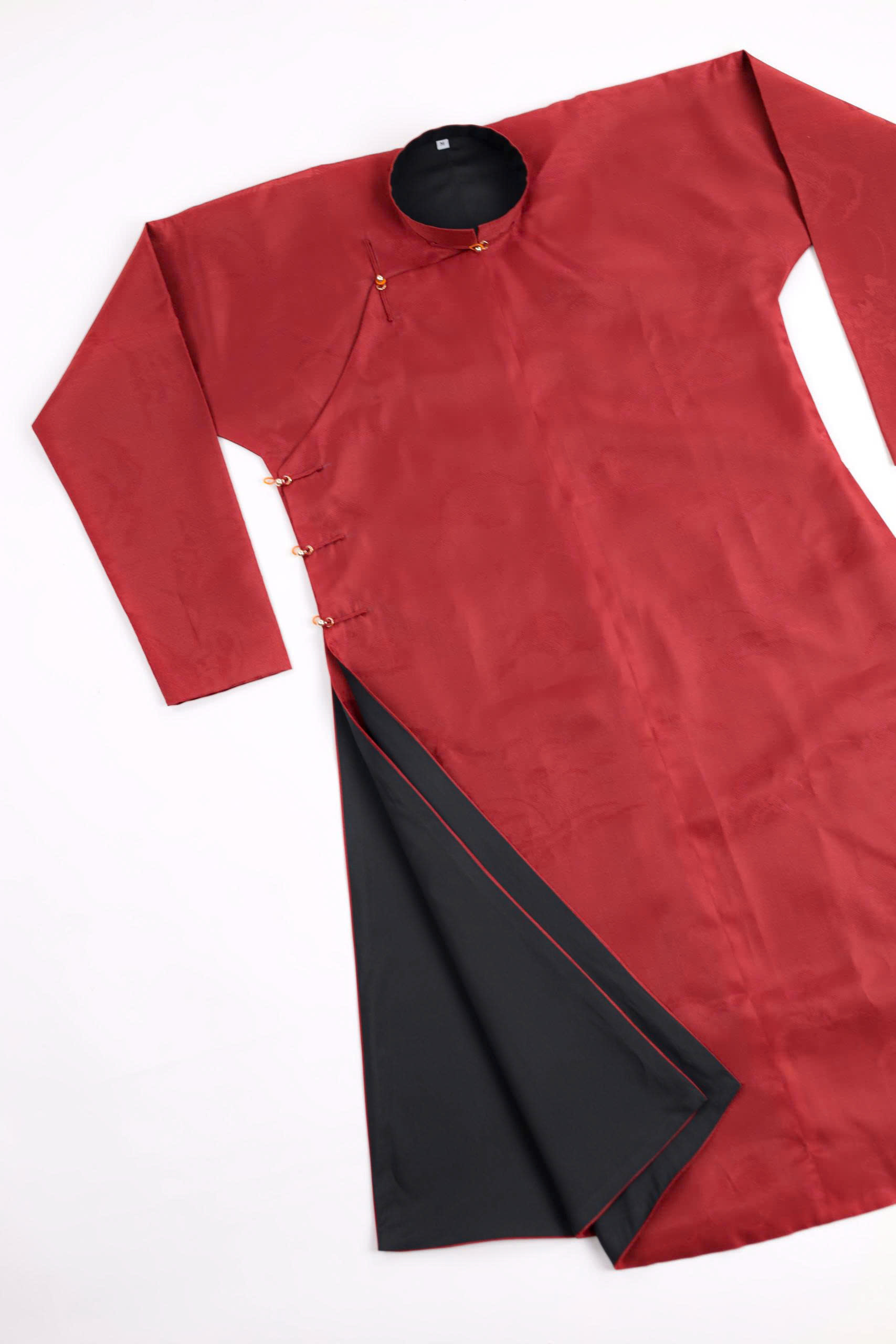 Áo dài Ngũ thân Sa Hàn Quốc