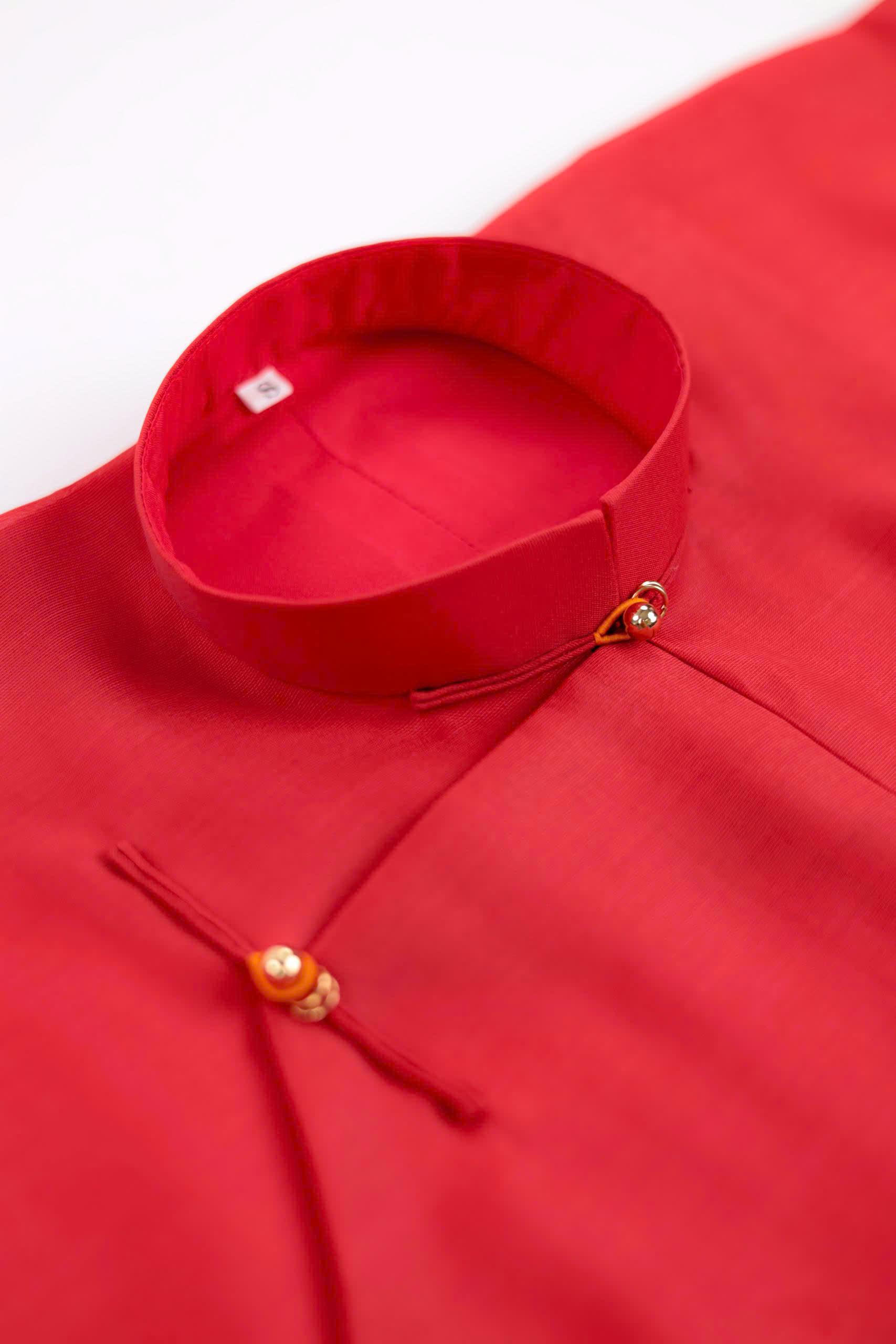 Áo dài Ngũ thân Sa Hàn Quốc