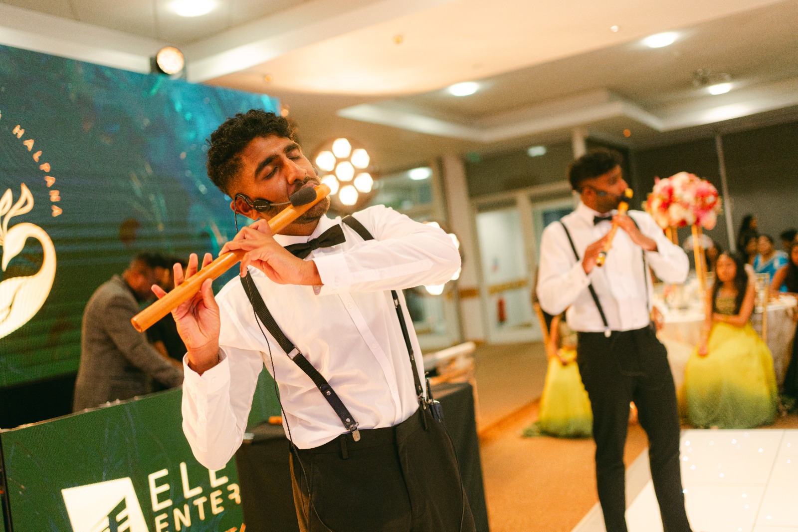 2Flutes + Band — Reception Performance