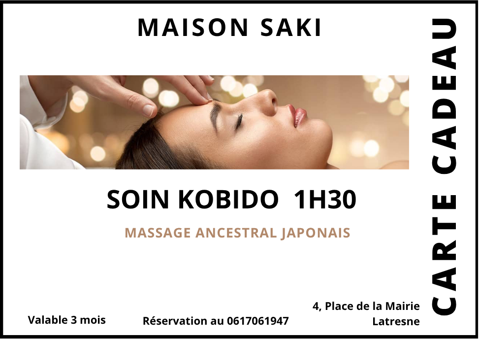 CARTE CADEAU KOBIDO 1H30