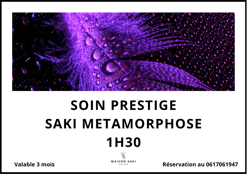 CARTE CADEAU SOIN PREMIUM METAMORPHOSE 1H30