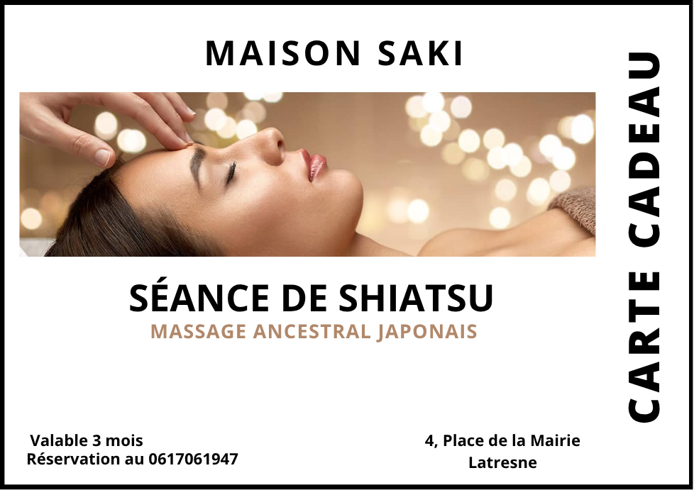 CARTE CADEAU SHIATSU