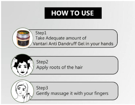 Anti Dandruff Hair Gel