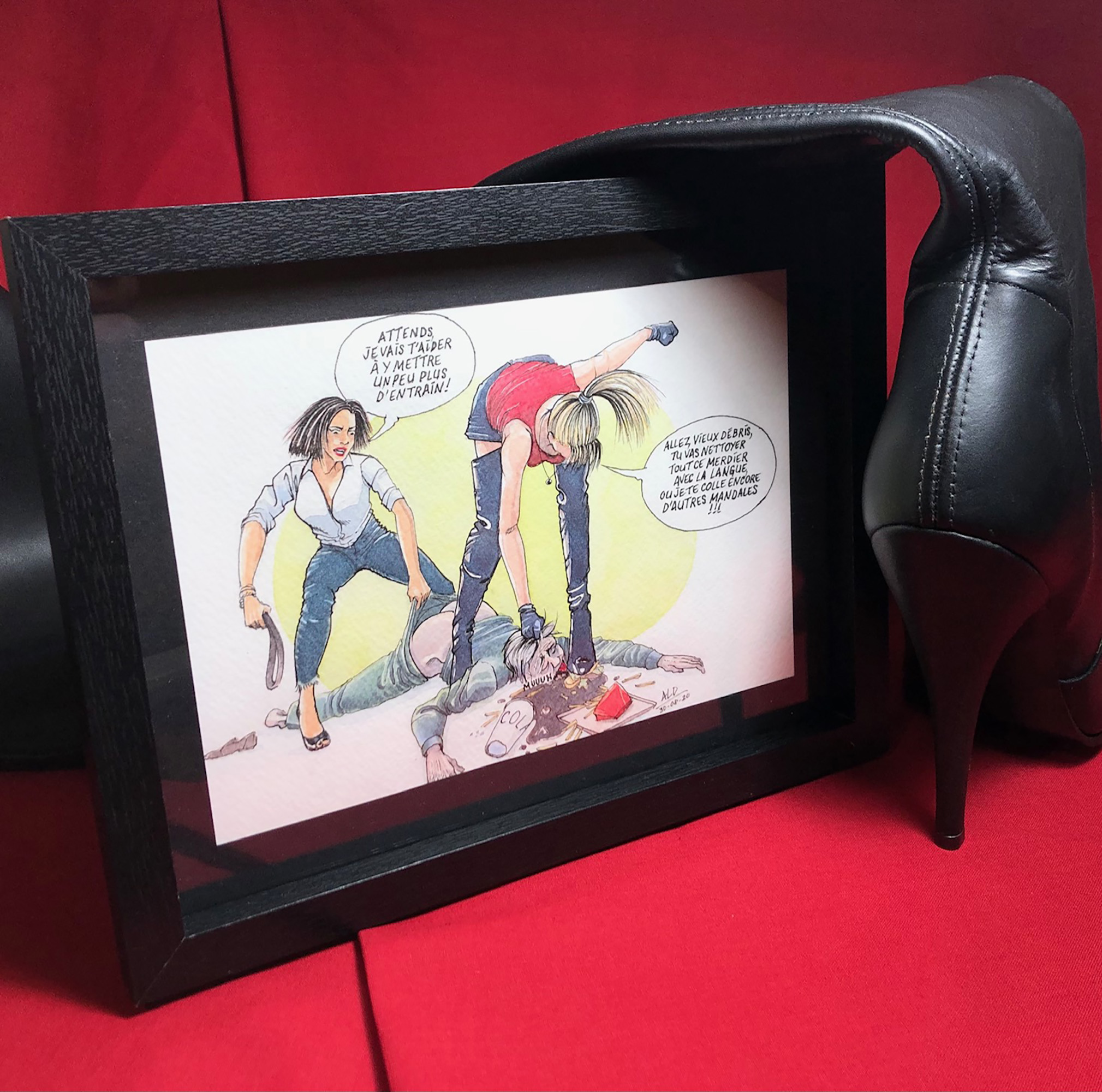 Clumsiness at the fast food restaurant