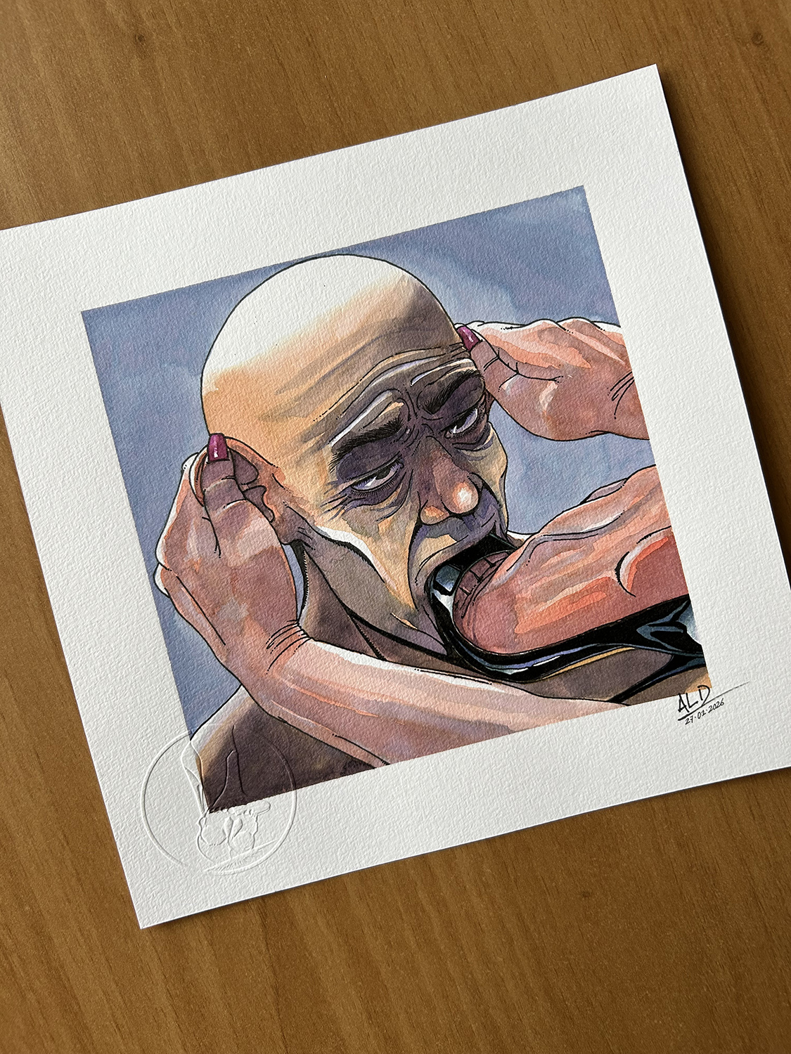 Yes, good boy, swallow it all in!