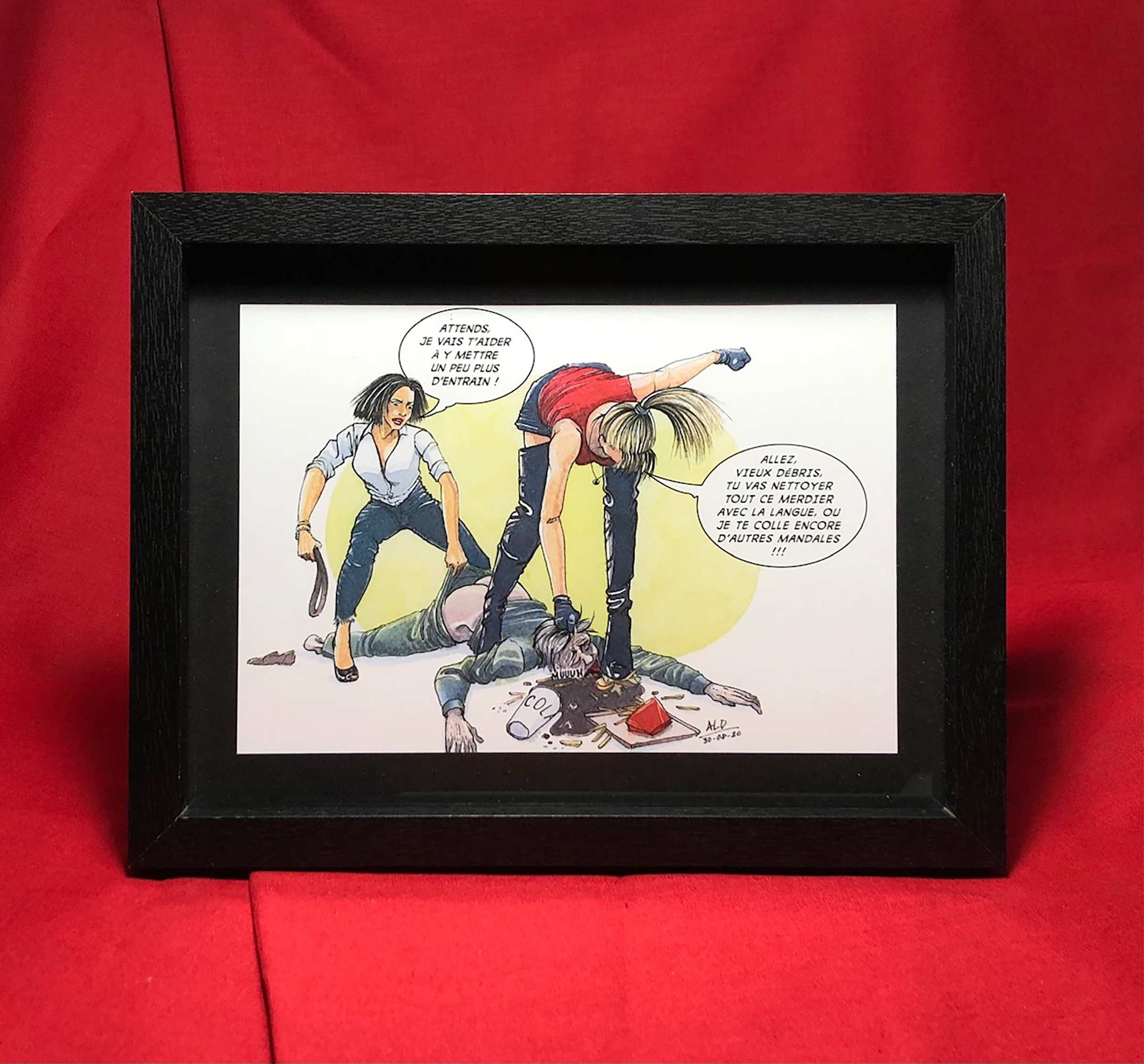 Clumsiness at the fast food restaurant