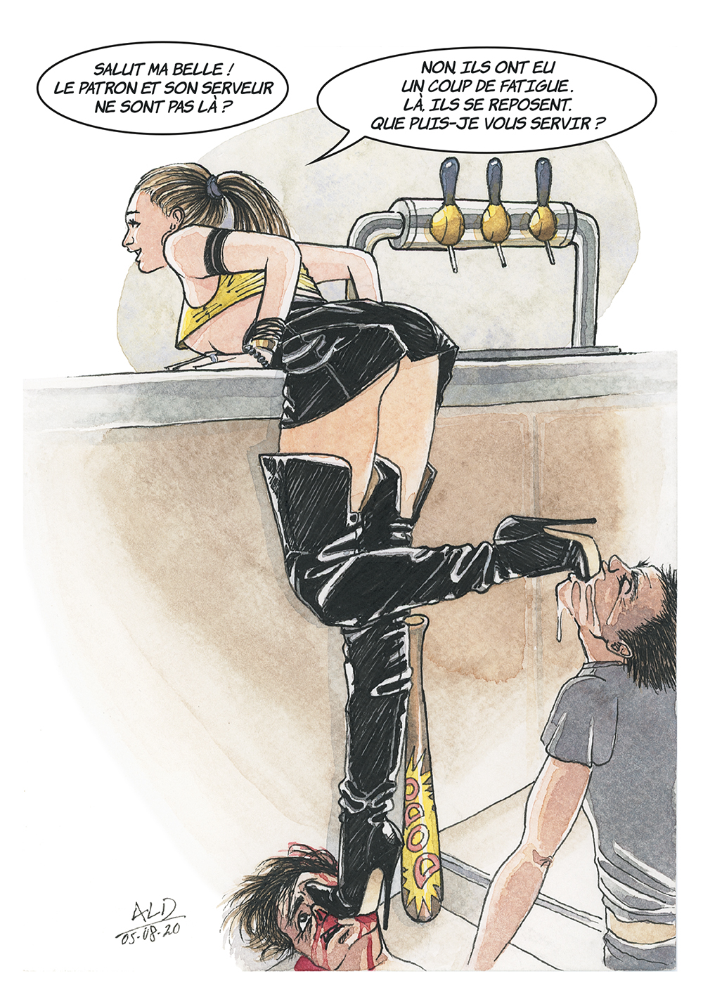 La Serveuse (The Barmaid)