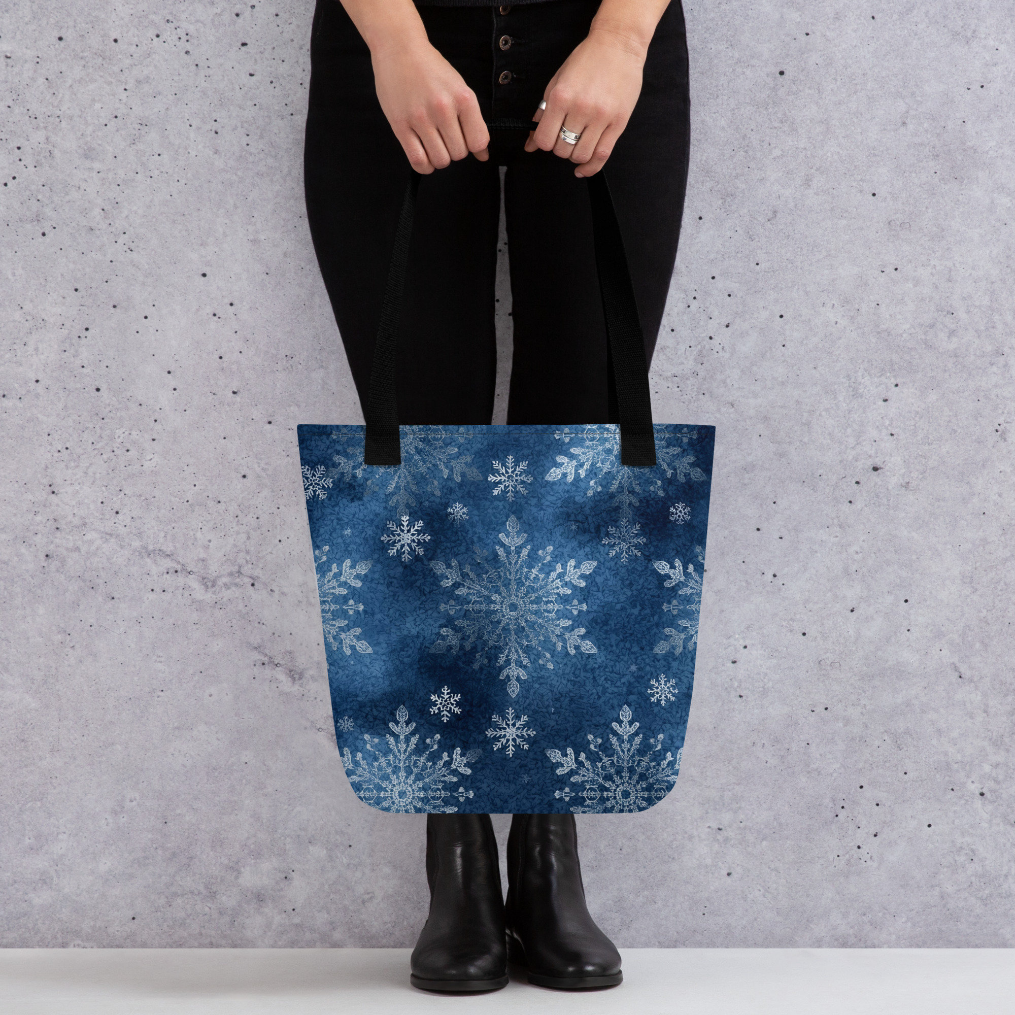 Snowflake Tote Bag