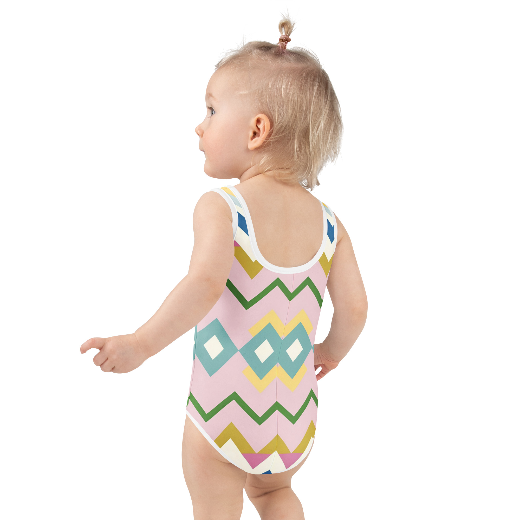 Geometric Kids Swimsuit
