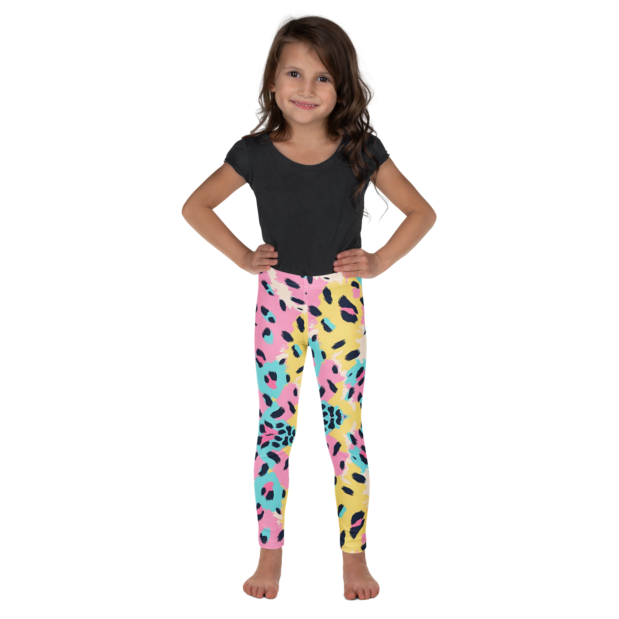Tie Diy Leopard Kids Legging