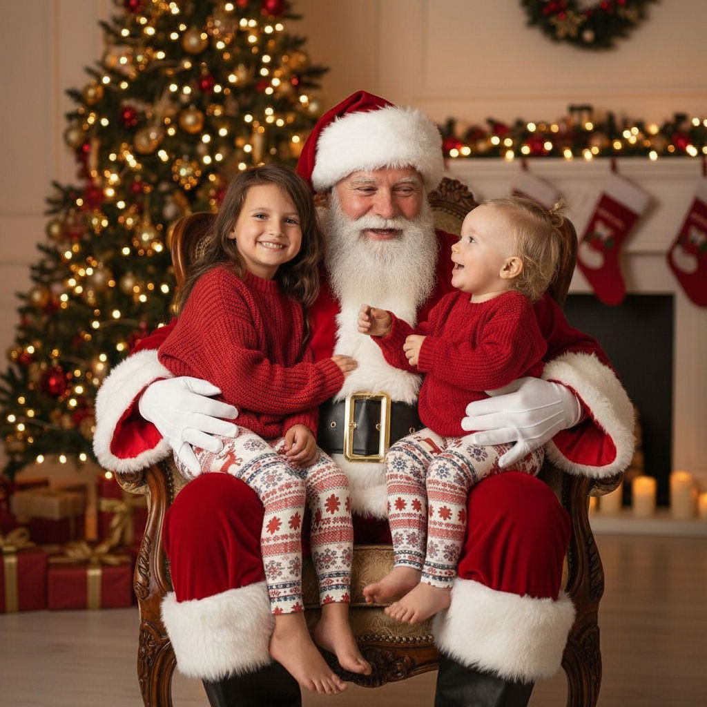 Nordic Knitted Look Child Legging