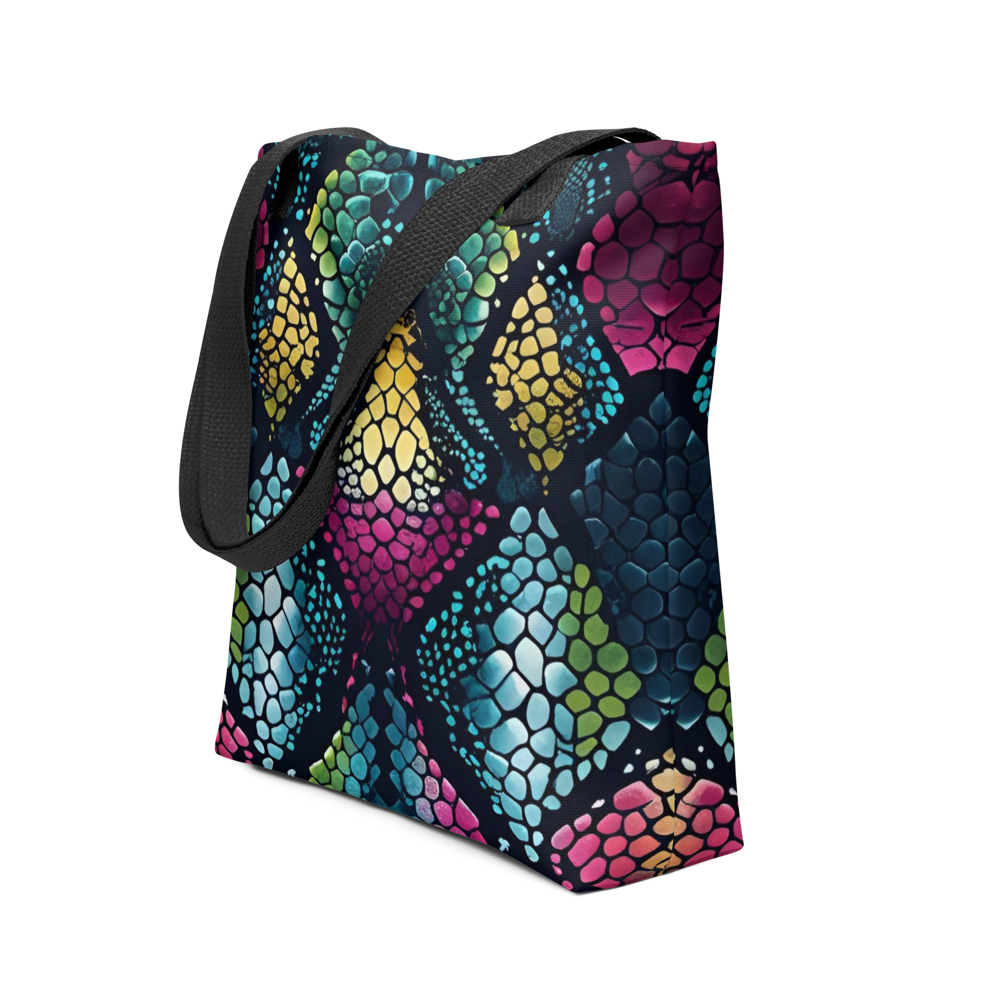 Colorful Snake Tote Bag
