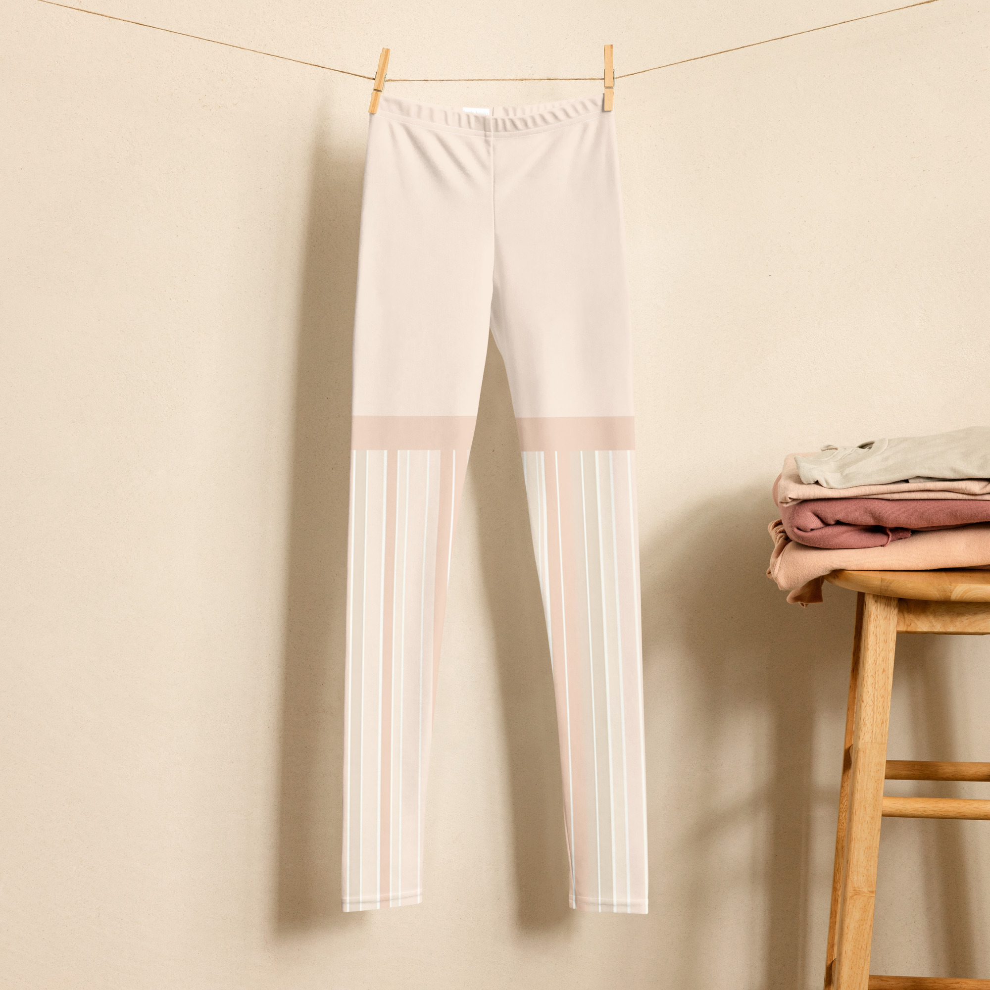 Minimal Stripes Youth Legging