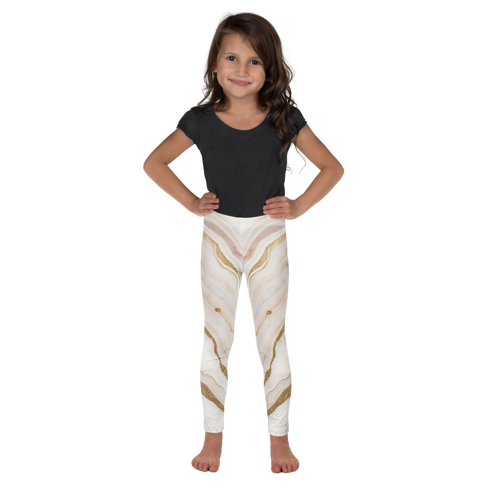 Marble Elegance Kids Legging