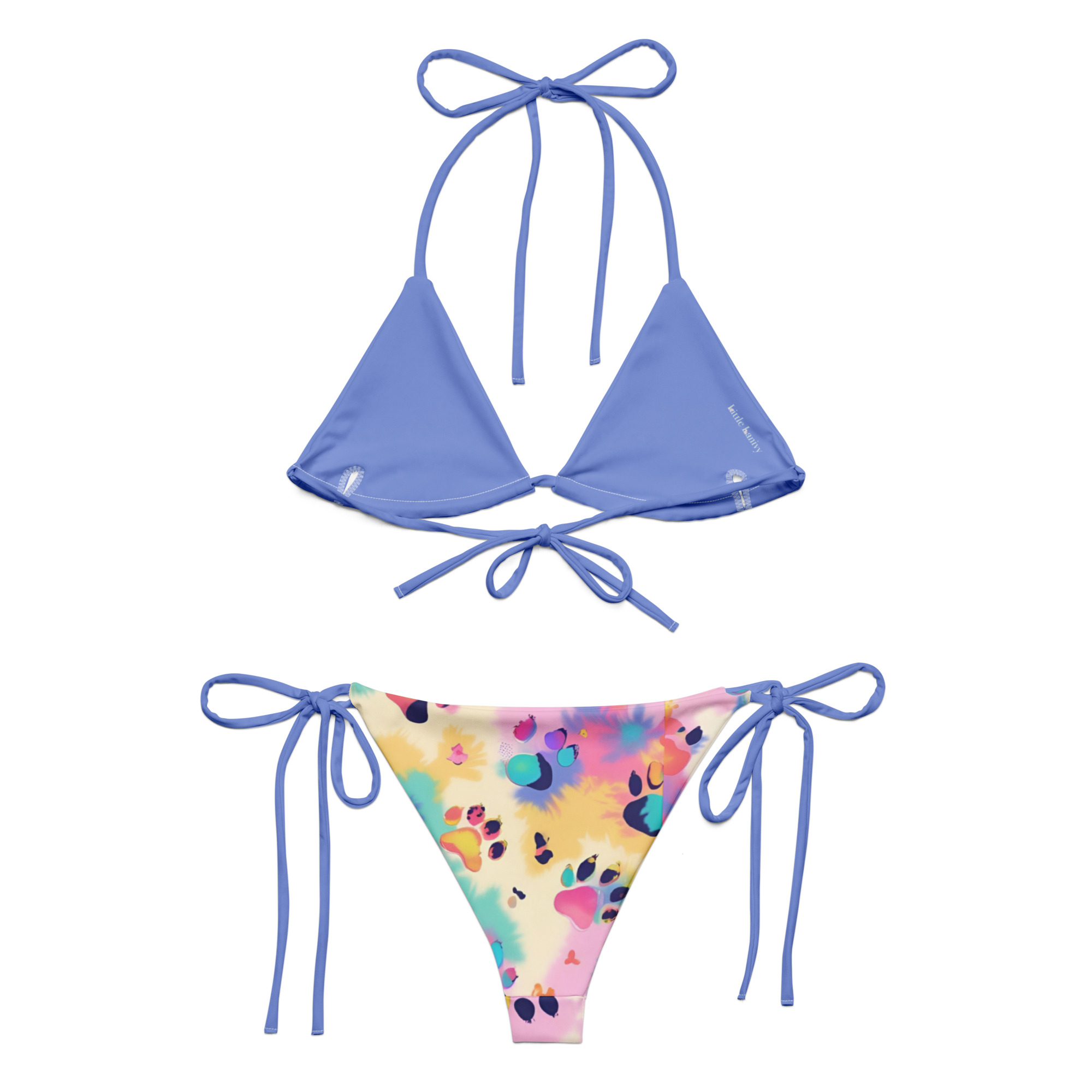 Tie Diy Paws Bikini Set