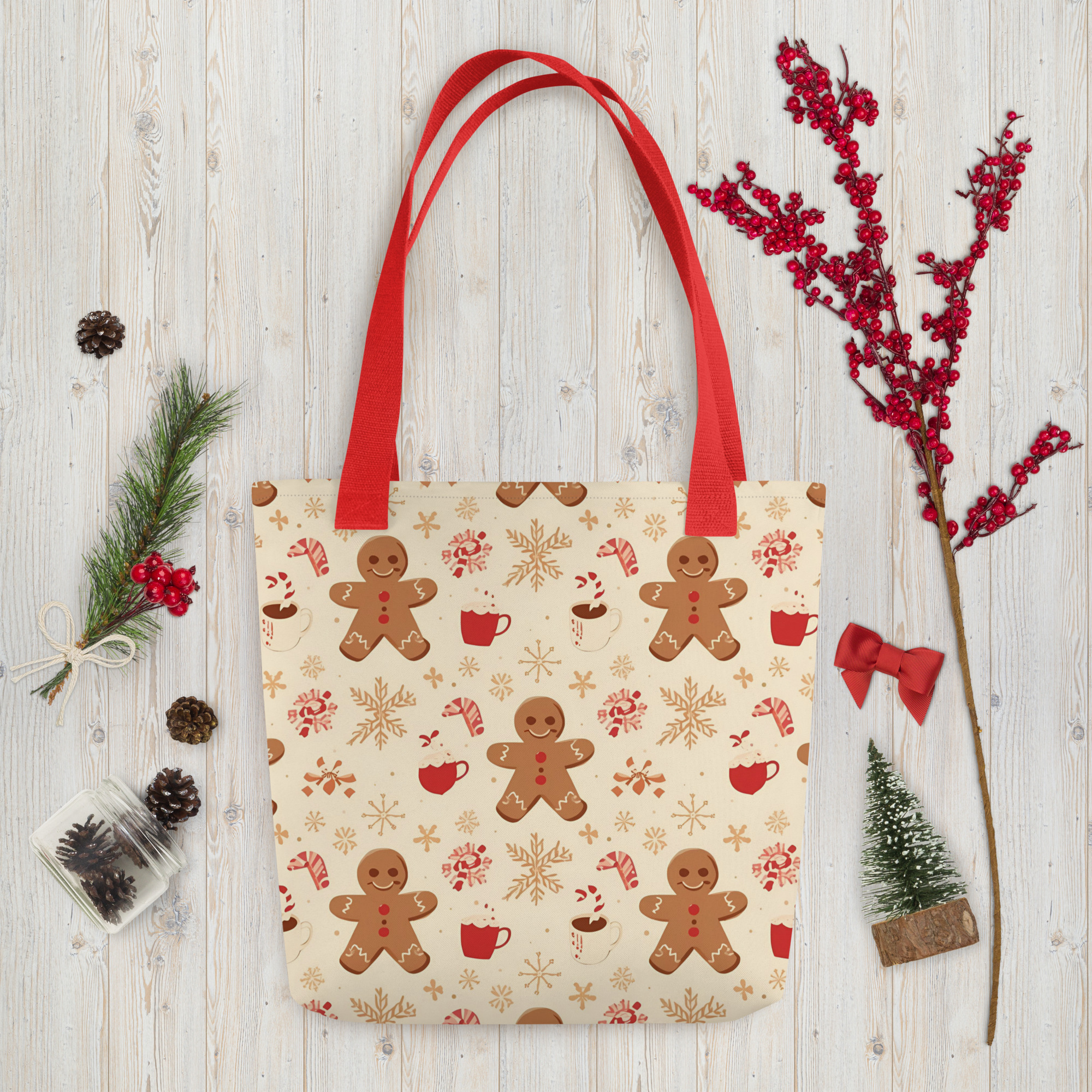 Gingerbread Party Tote Bag